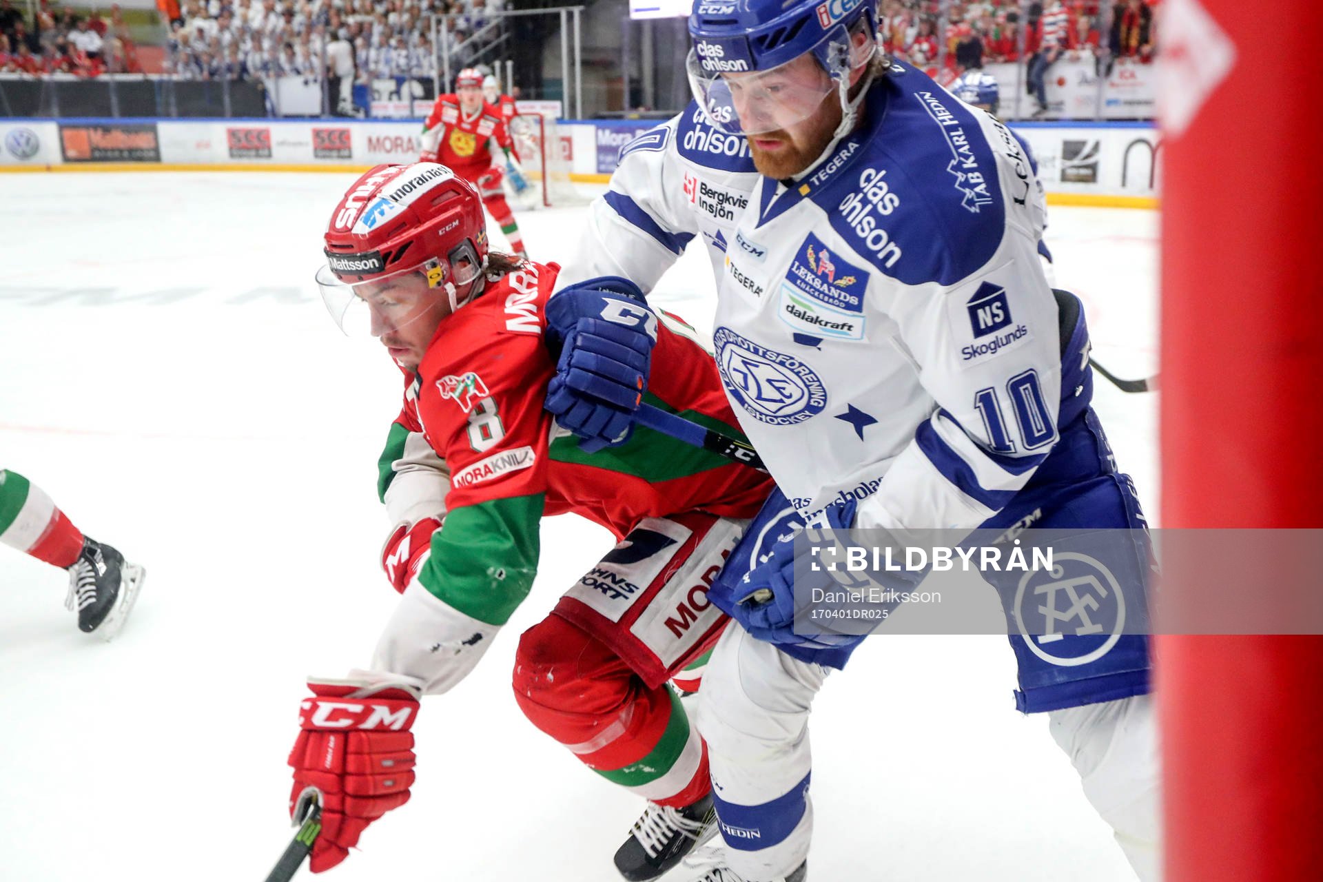 Moras Robin Johansson och Leksands Mattias Ritola