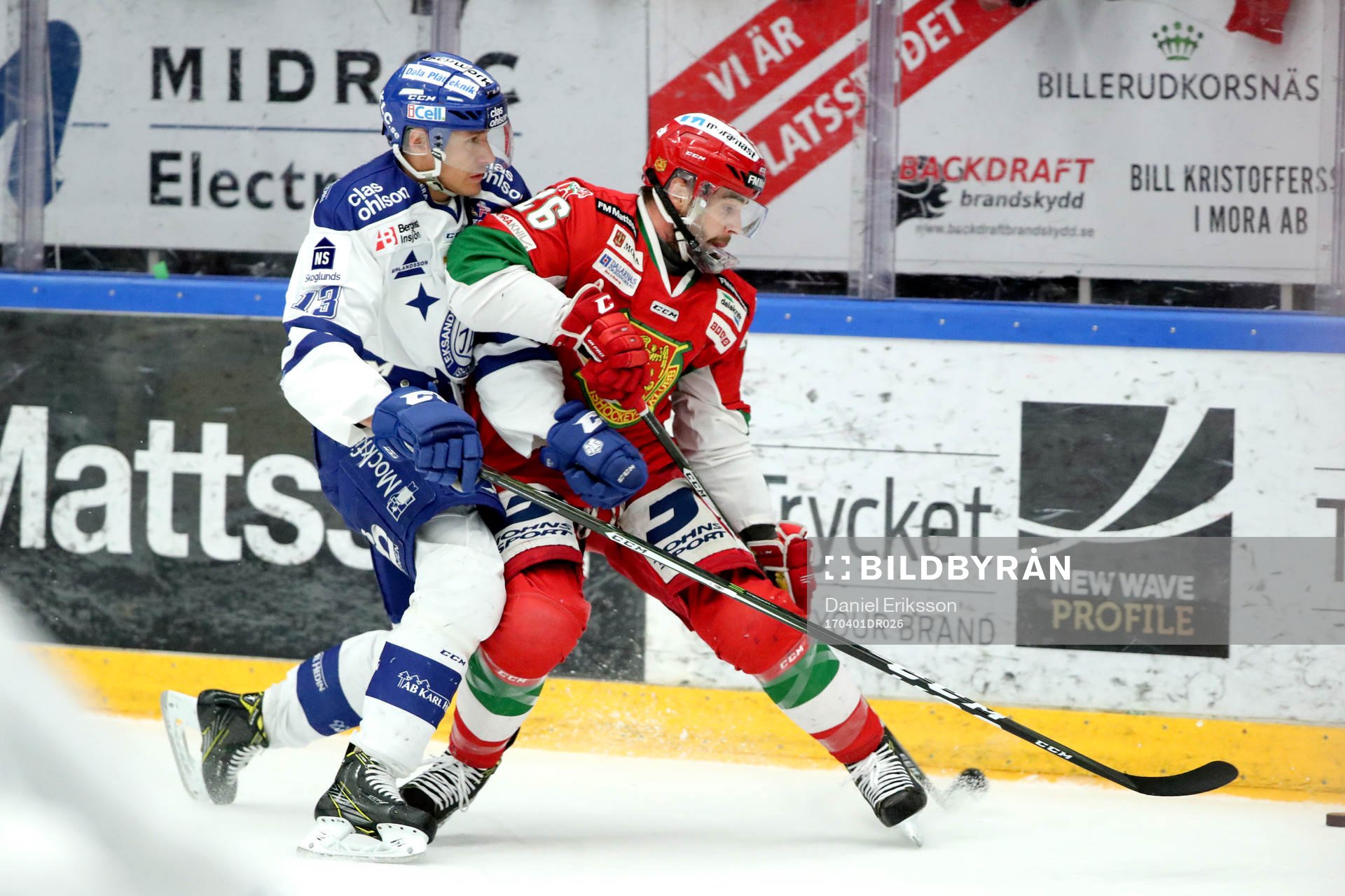 Leksands Jon Knuts och Moras Nathan Deck