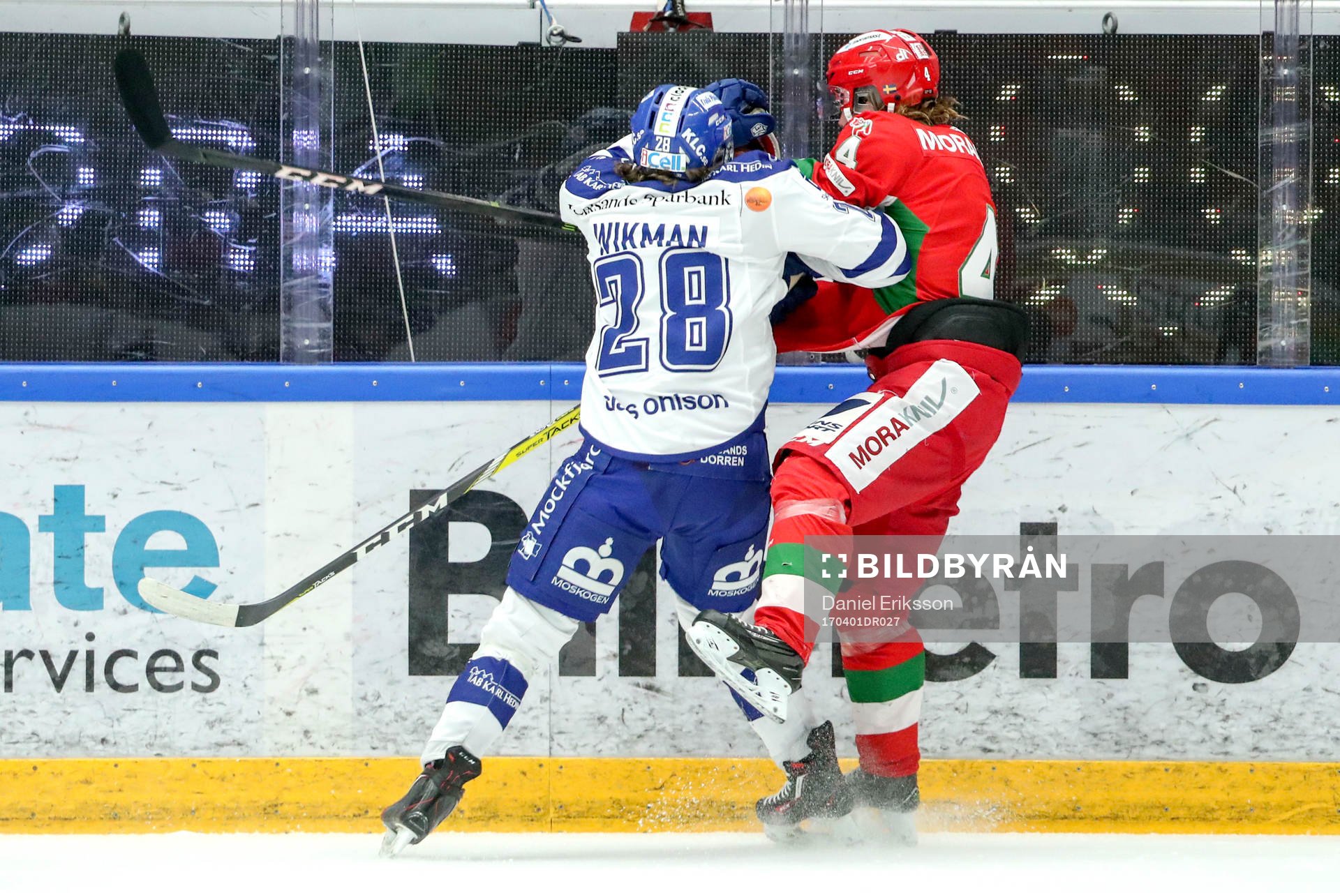 Leksands William Wikman och Moras Viktor Amnér