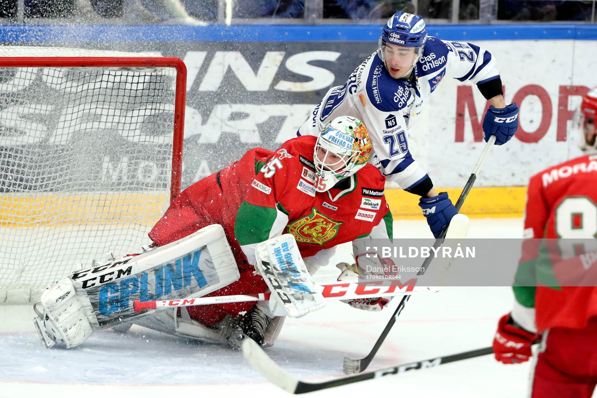 Leksands Tobias Forsberg oroar Moras målvakt Christian