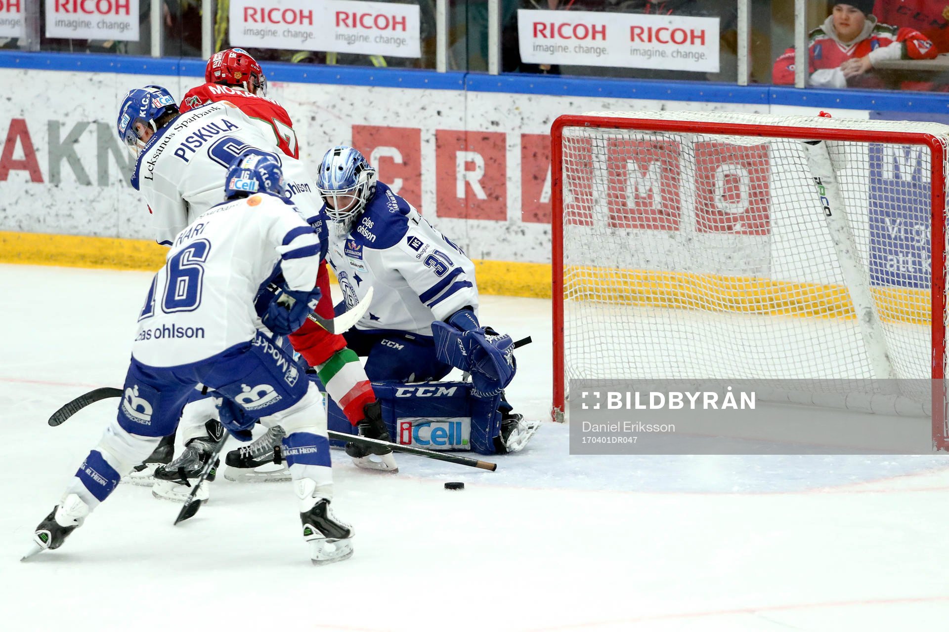 Leksands János Hári, Joseph Piskula och målvakt Henrik