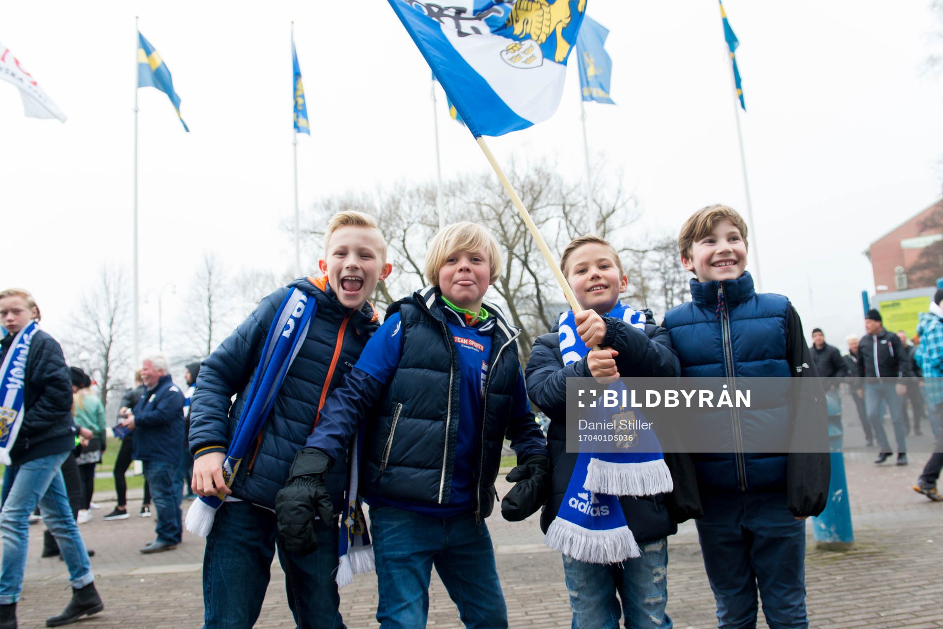 Unga IFK Göteborgssupportrar