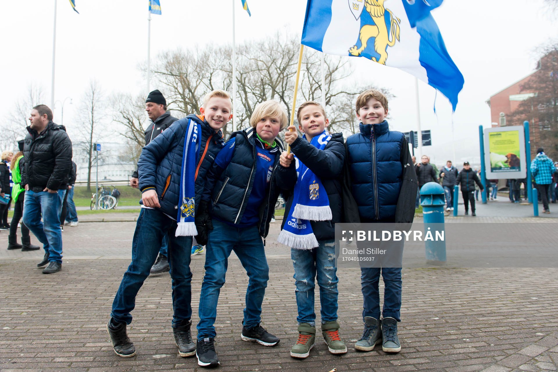 Unga IFK Göteborgssupportrar