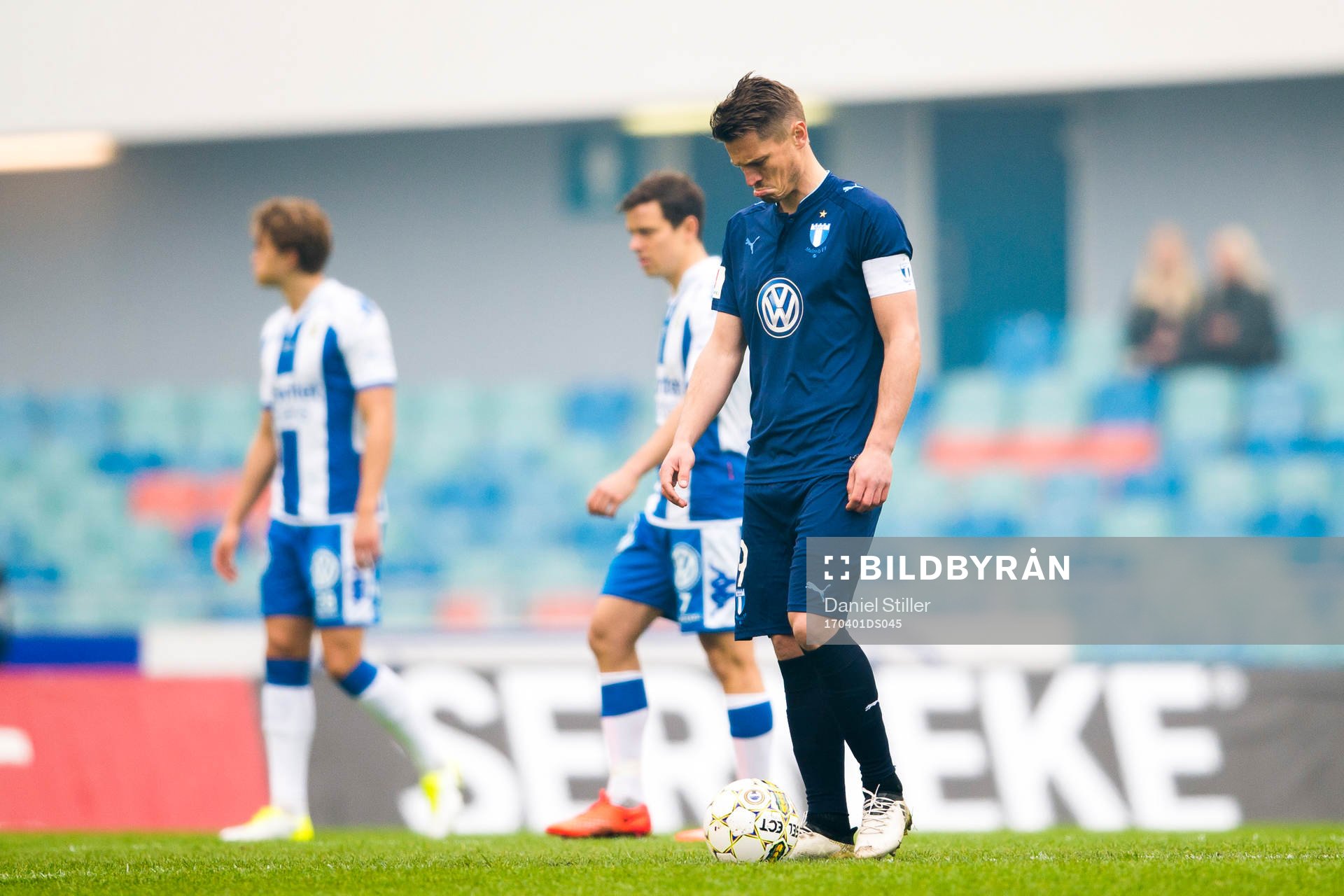 Malmö FFs Markus Rosenberg deppar