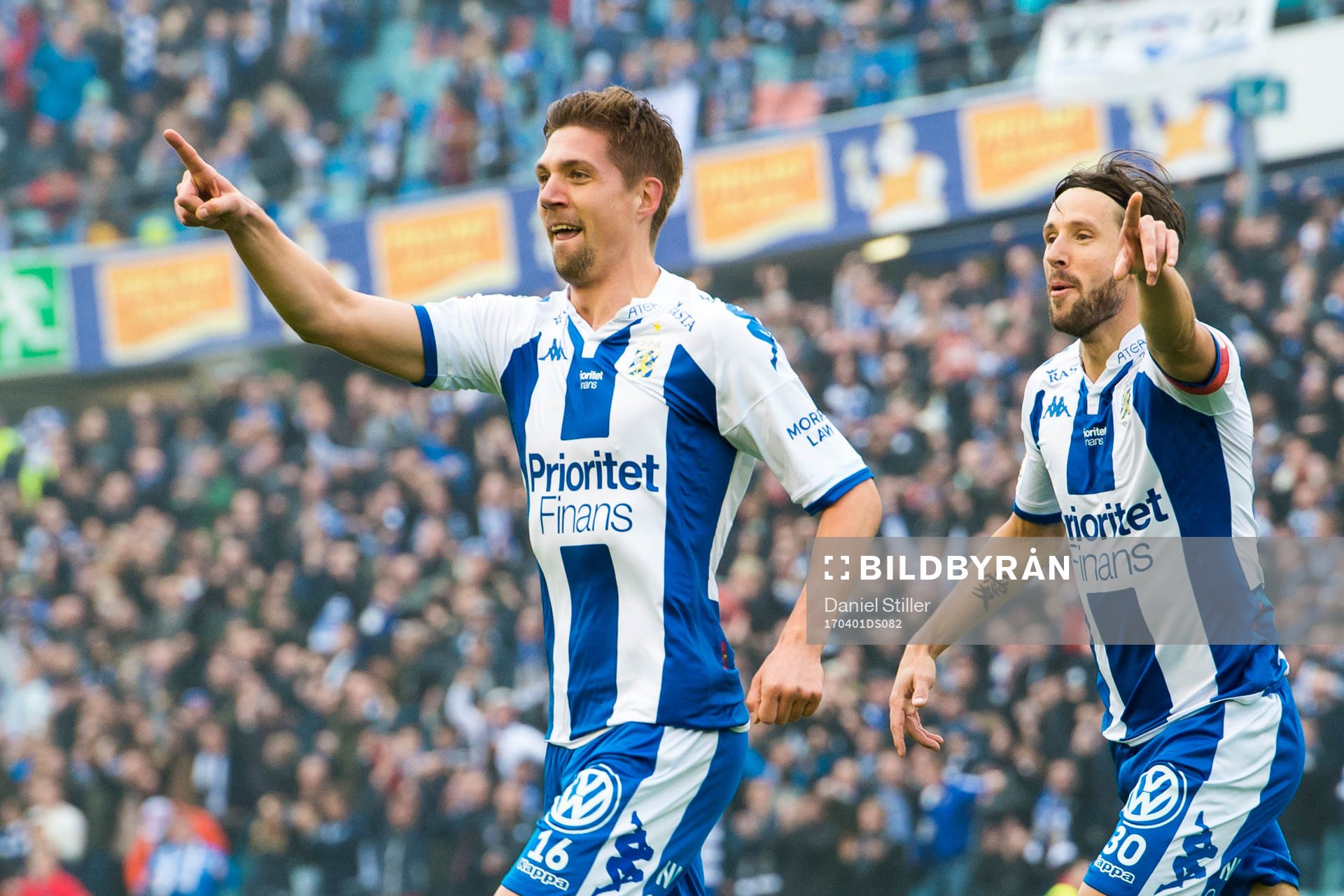 IFK Göteborgs Mikael Boman jublar
