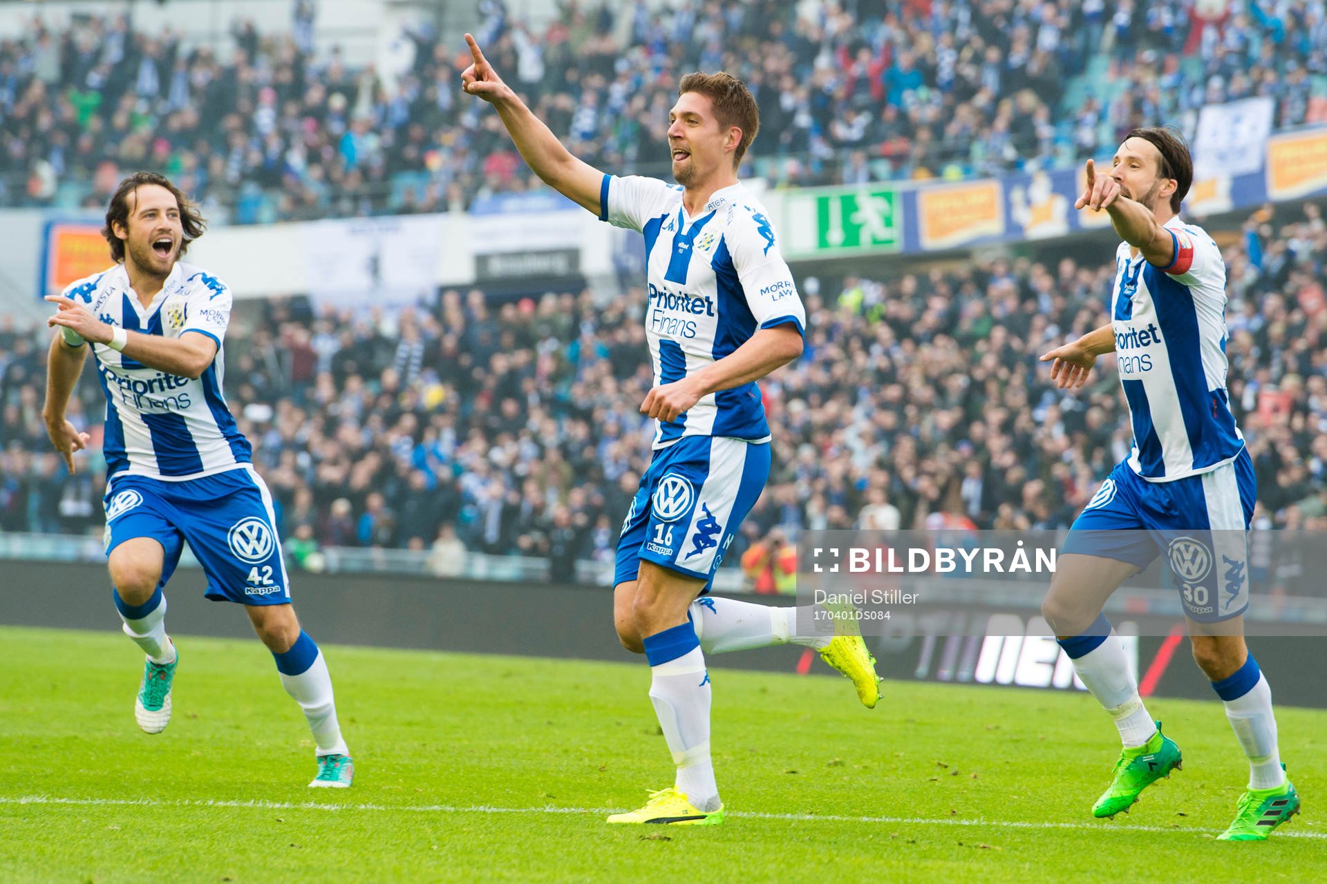 IFK Göteborgs Mikael Boman jublar