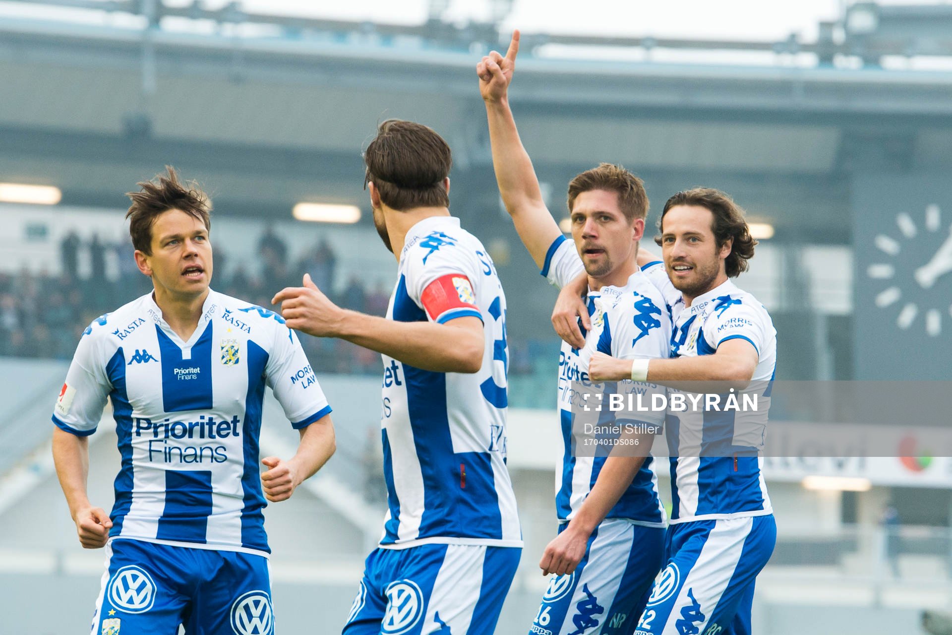 IFK Göteborgs Mikael Boman jublar