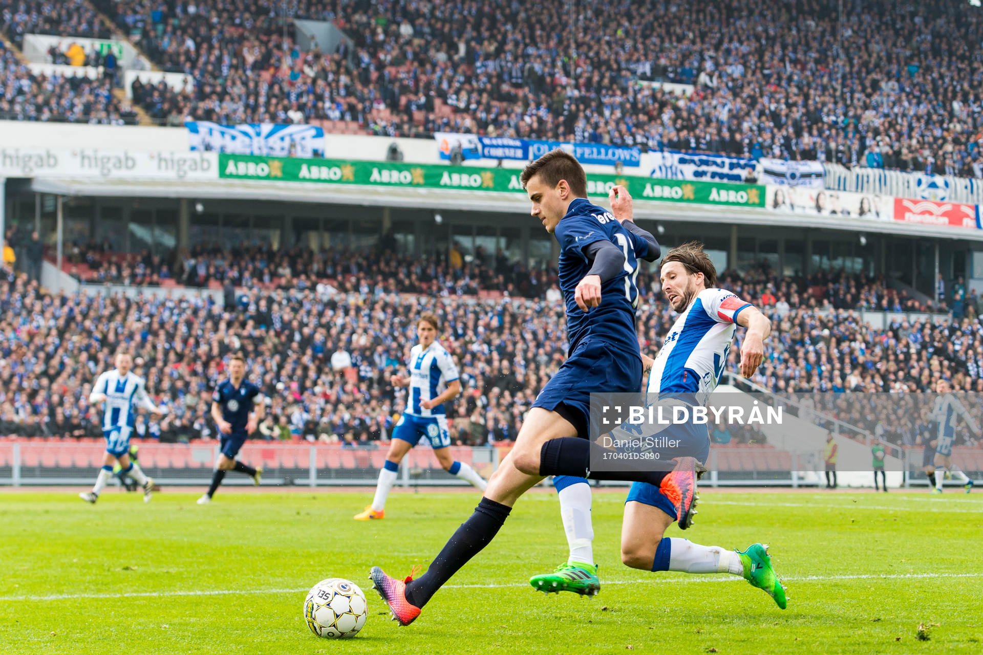 Malmö FFs Alexander Jeremejeff och IFK Göteborgs Mattias