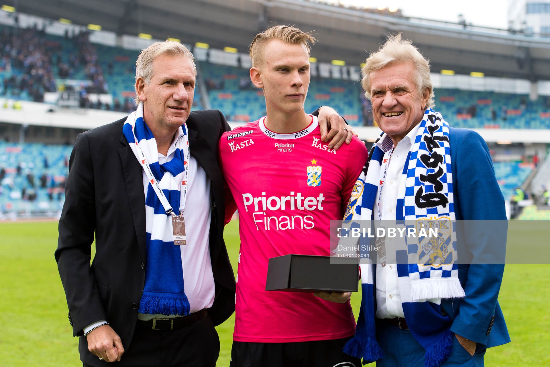 IFK Göteborgs målvakt Pontus Dahlberg får pris som