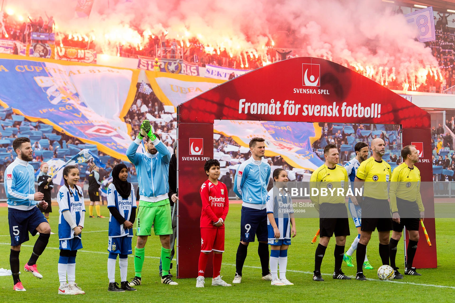 under fotbollsmatchen i allsvenskan mellan IFK Göteborg