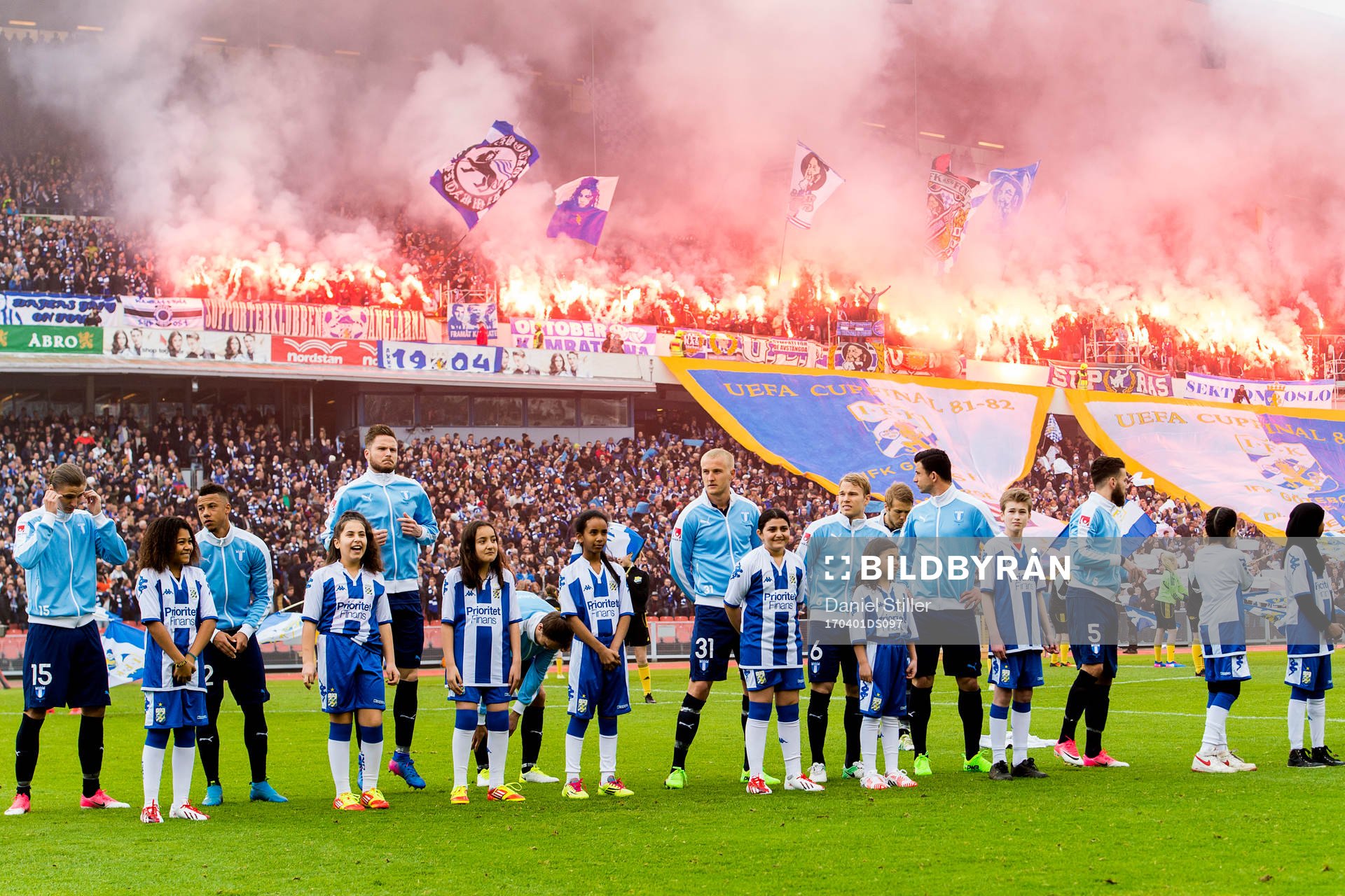under fotbollsmatchen i allsvenskan mellan IFK Göteborg