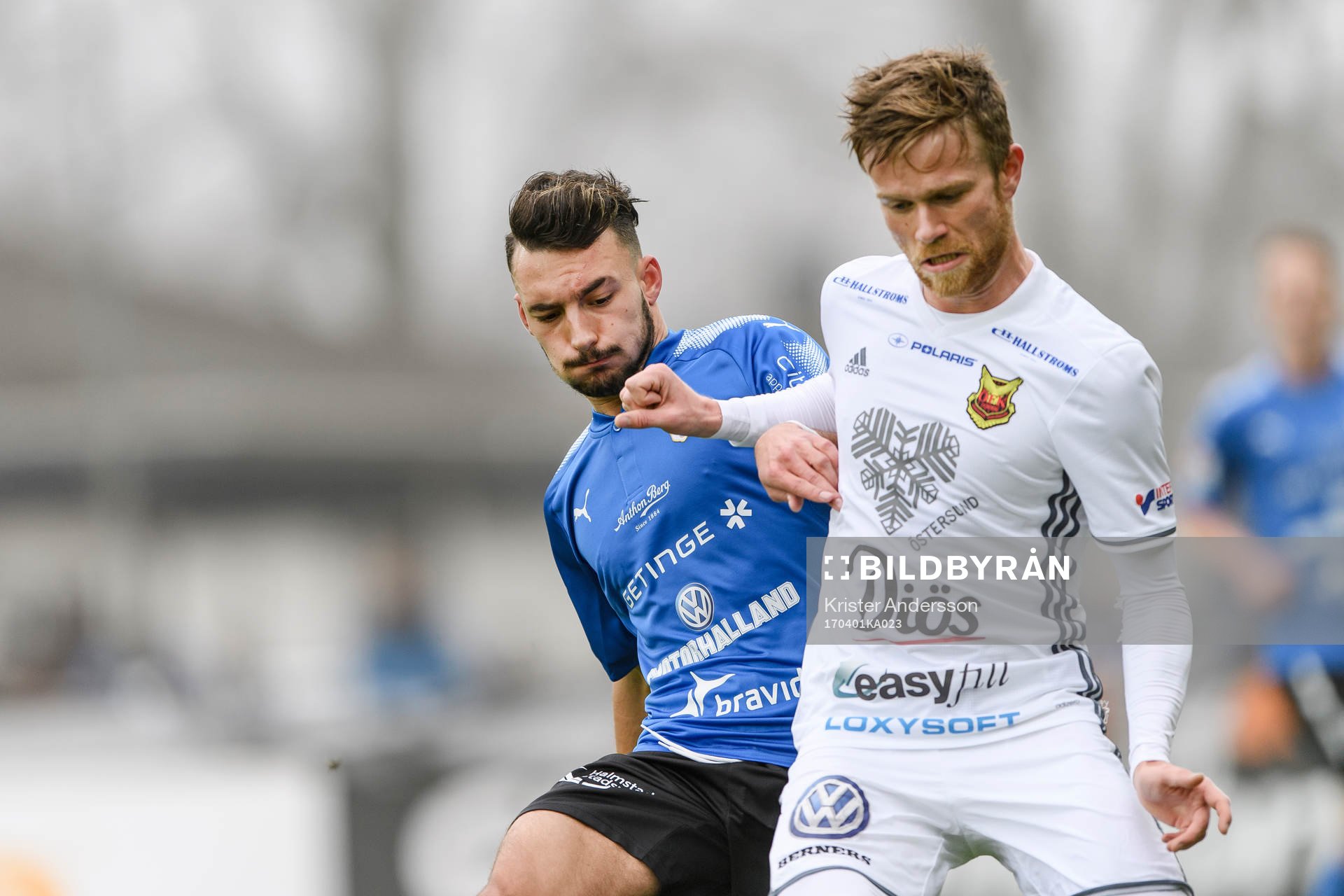 Halmstads Sead Haksabanovic och Östersunds Tom Pettersson