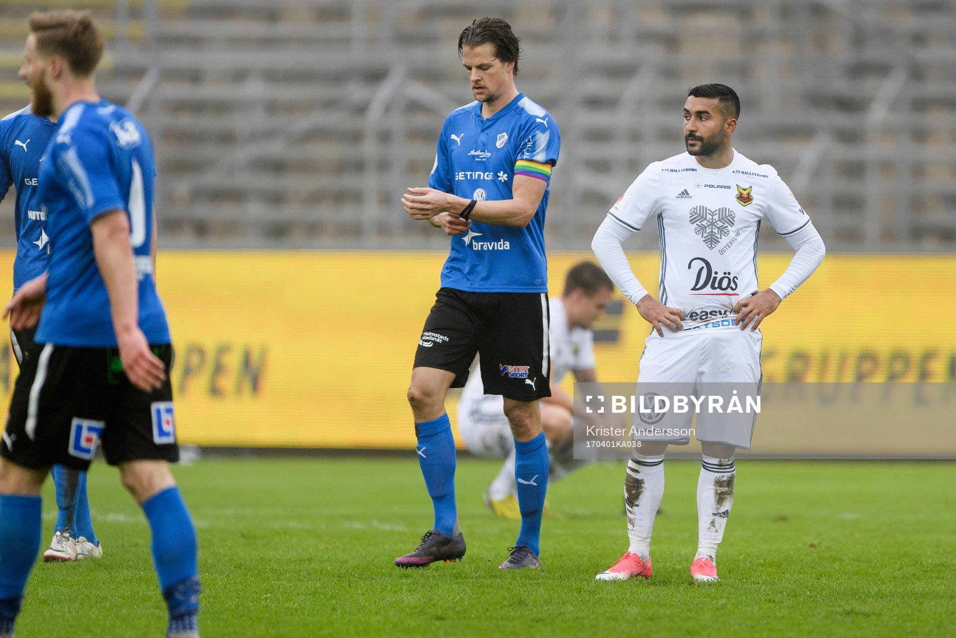 Östersunds Gabriel Somi deppar