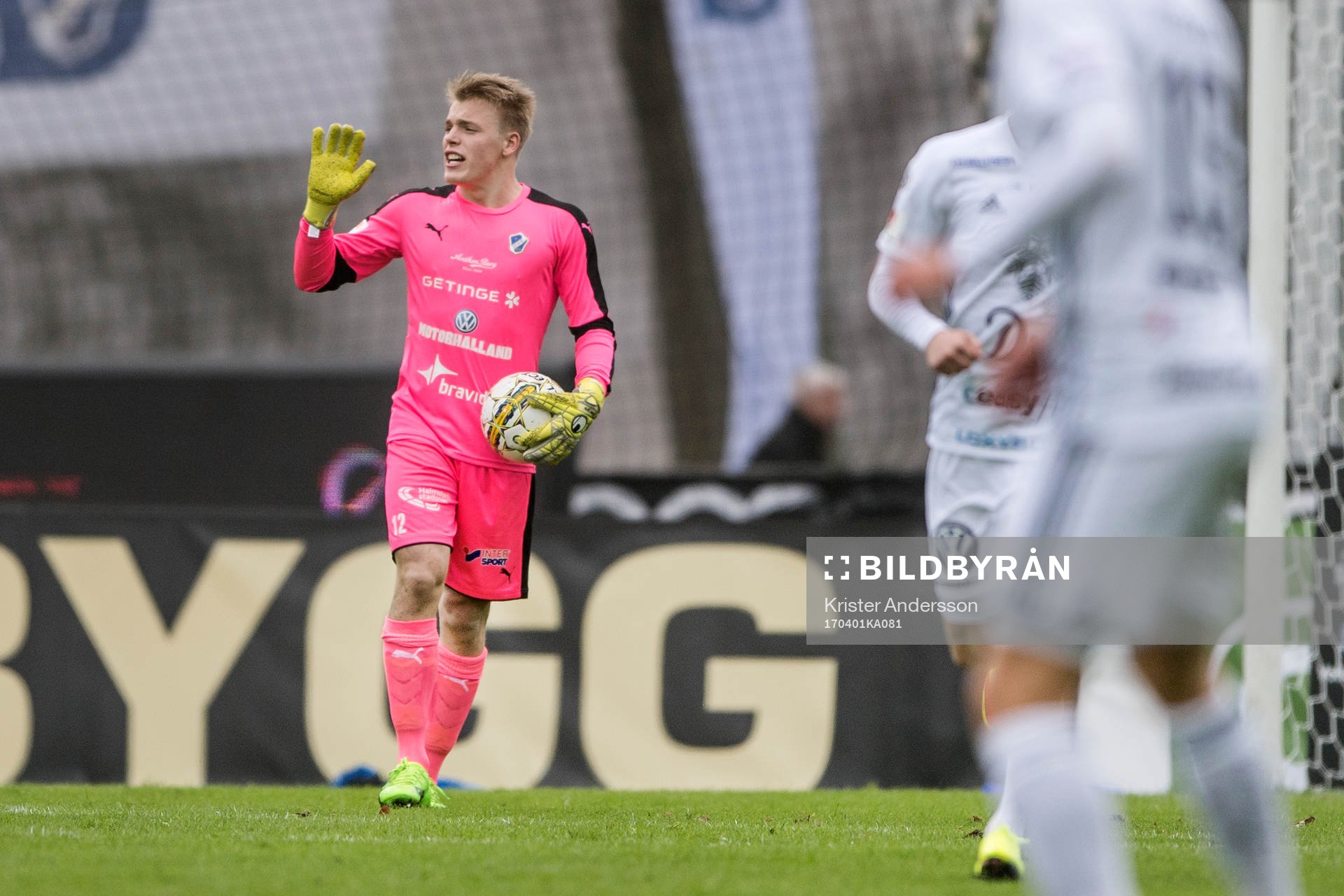 Halmstads målvakt Isak Pettersson