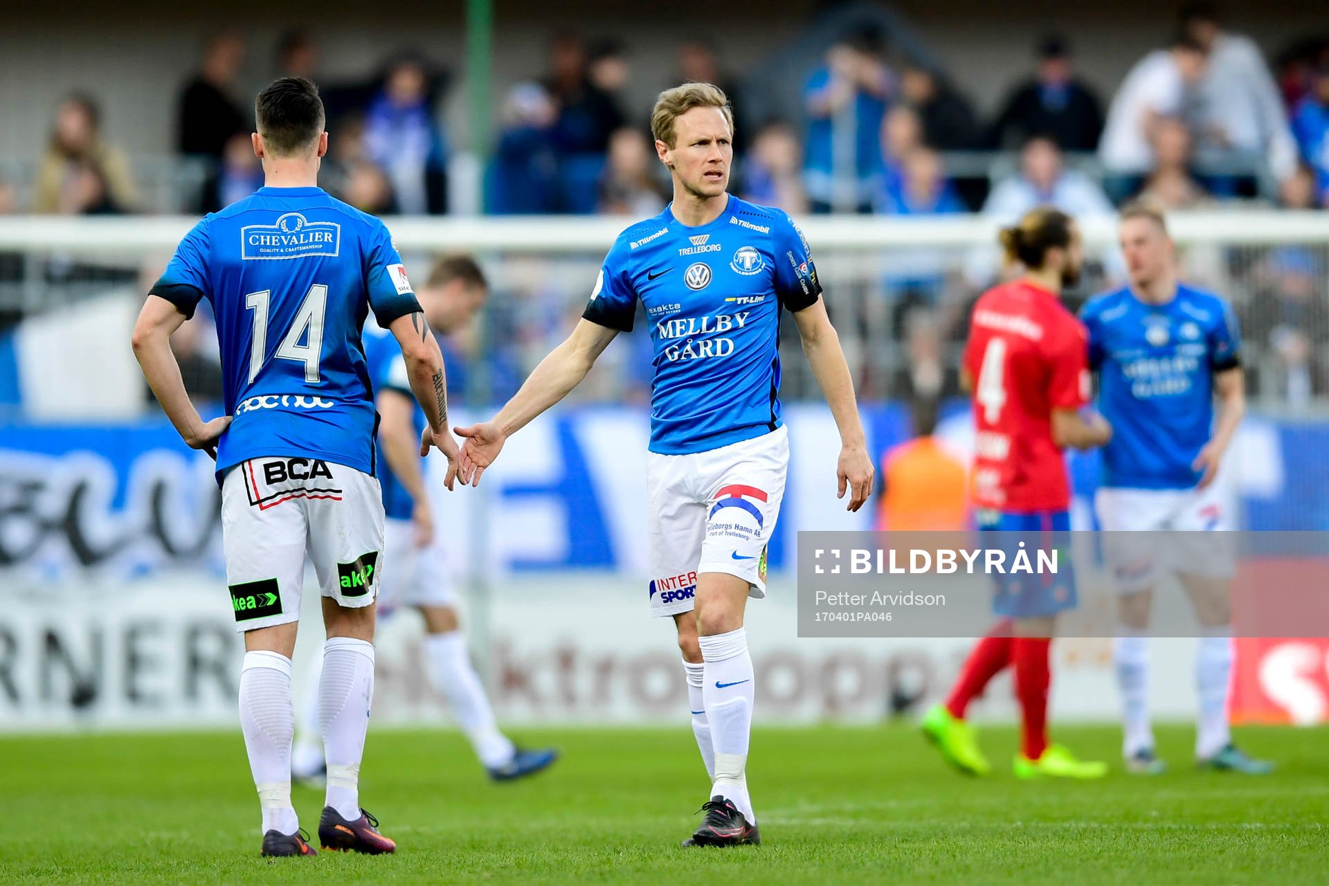 Trelleborgs Alexander Blomqvist och Magnus Andersson deppar