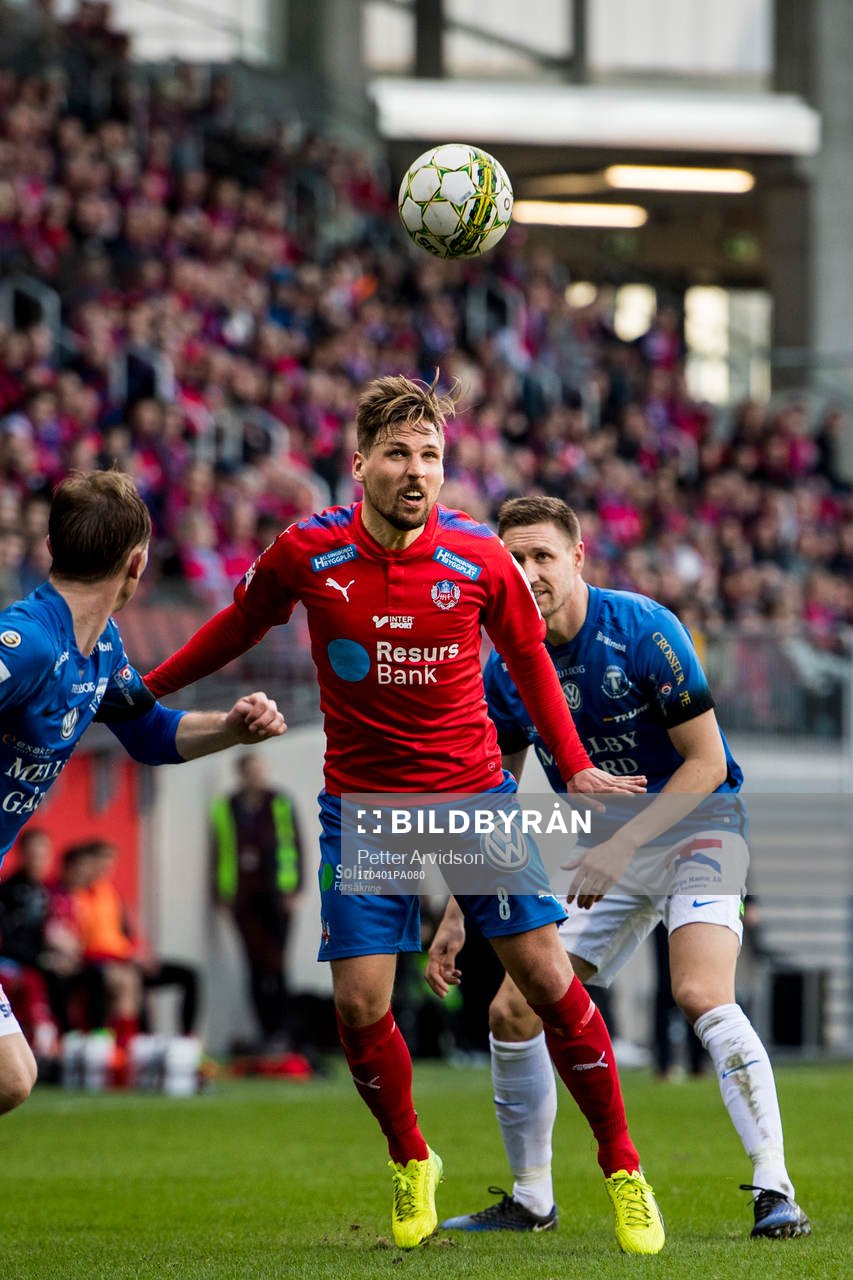 Helsingborgs Martin Christensen och Trelleborgs Albin