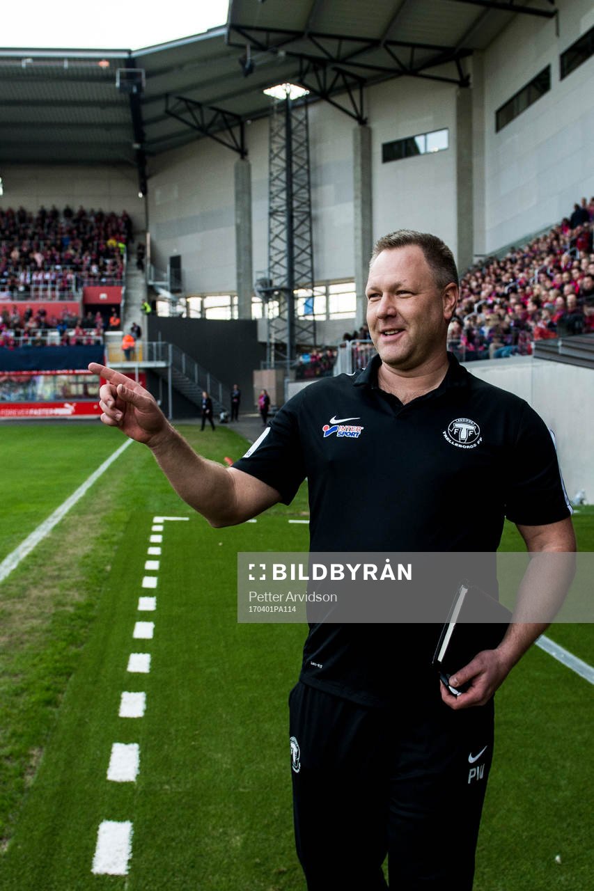 Trelleborgs tränare Patrick Winqvist
