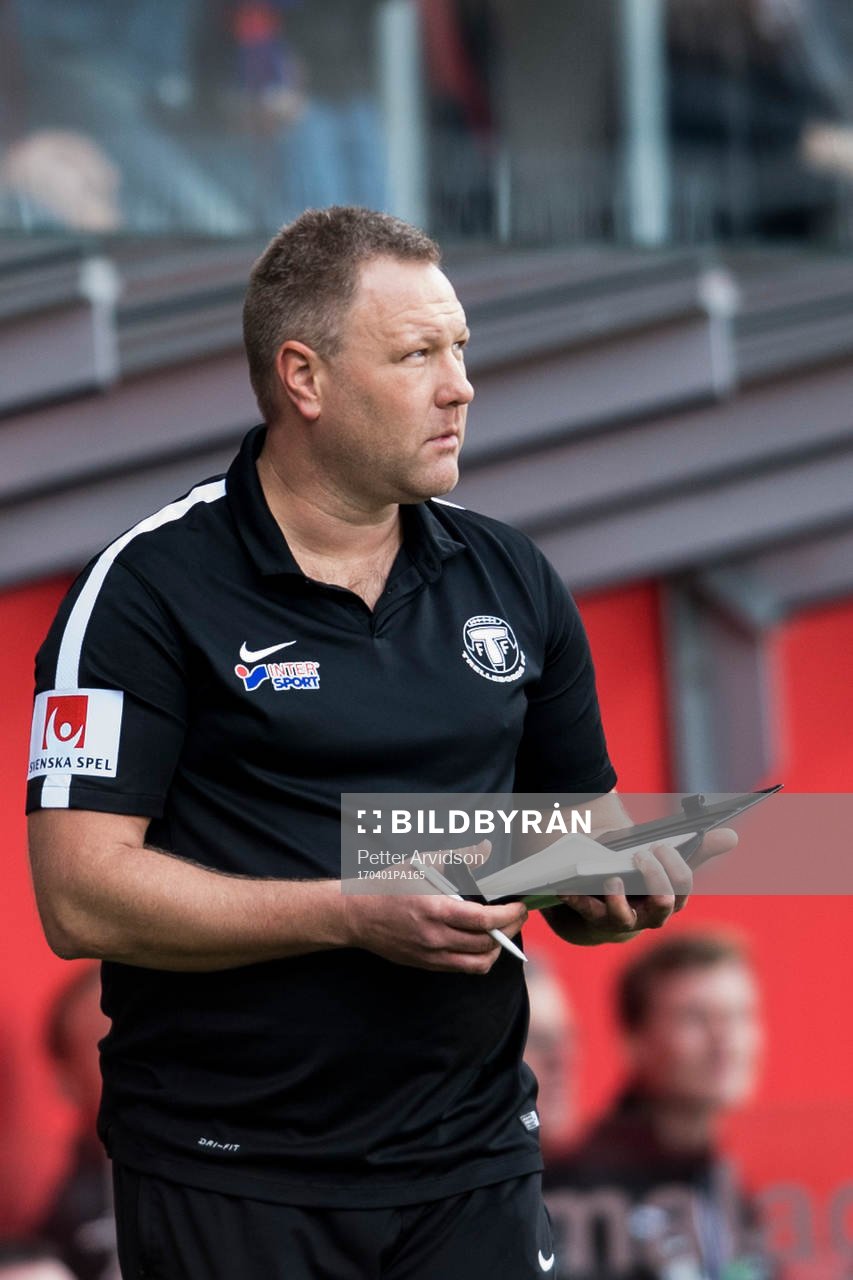 Trelleborgs tränare Patrick Winqvist