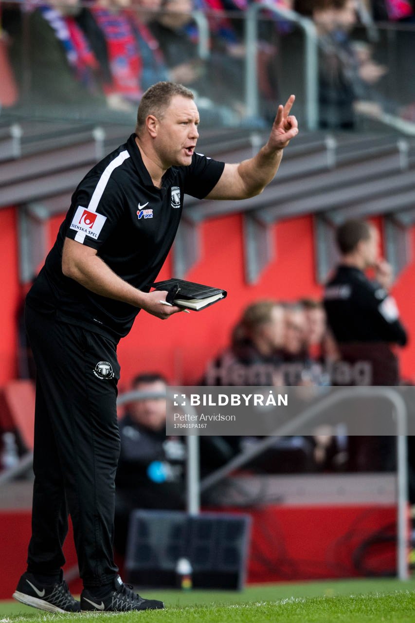 Trelleborgs tränare Patrick Winqvist