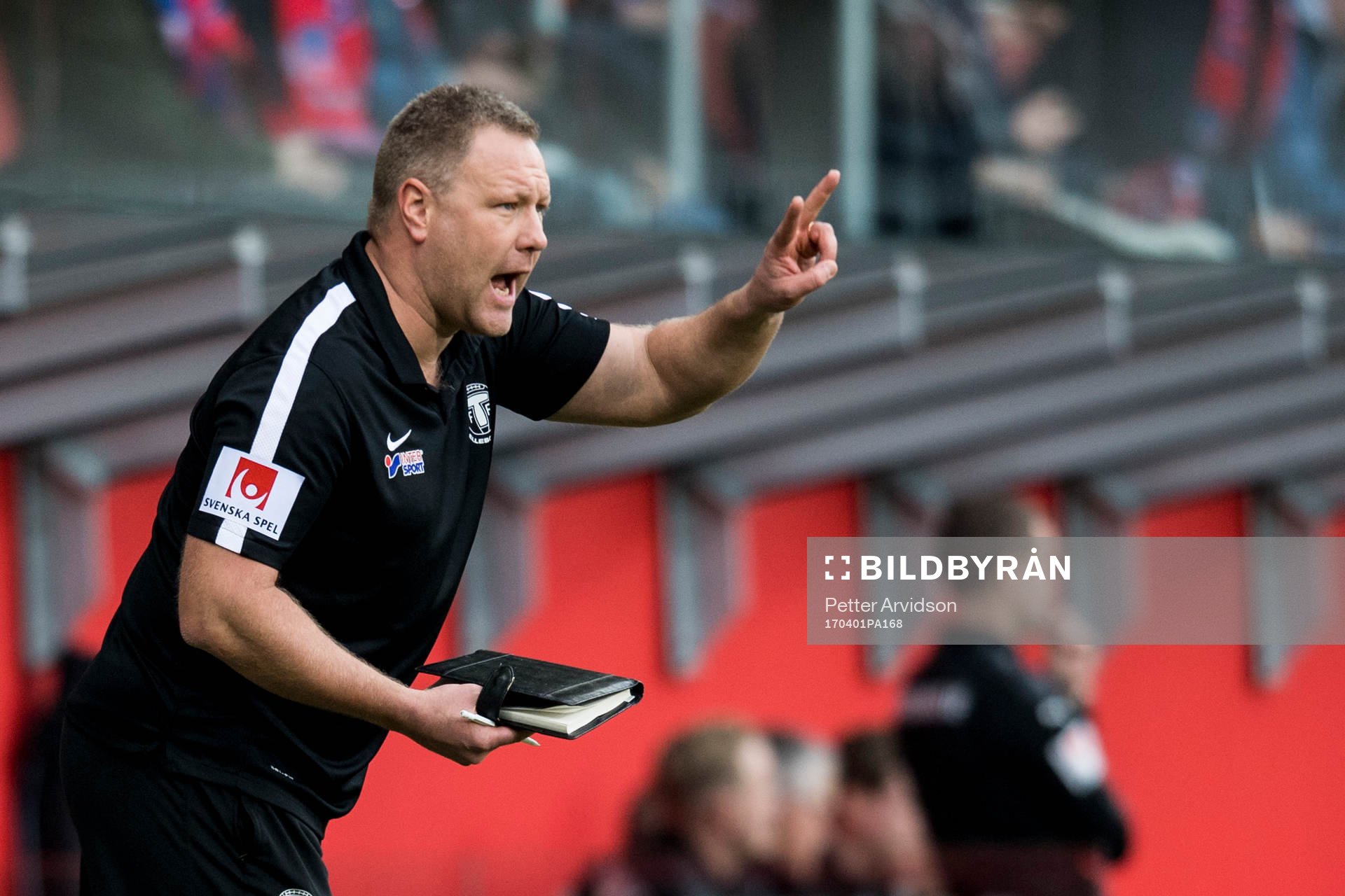 Trelleborgs tränare Patrick Winqvist