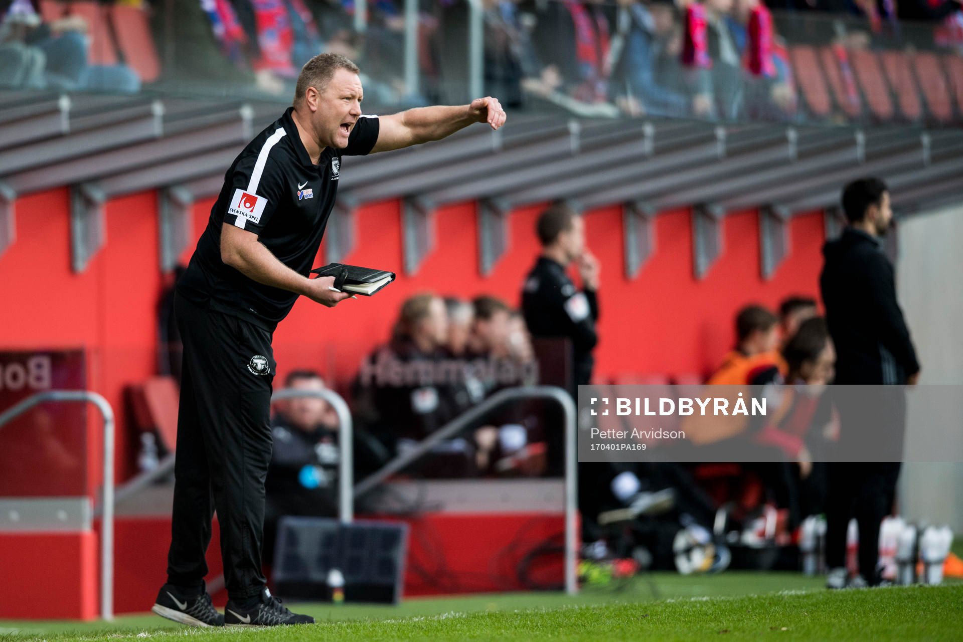Trelleborgs tränare Patrick Winqvist