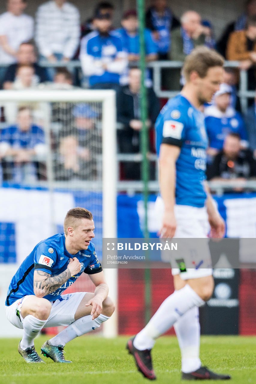 Trelleborgs Robin Andersson deppar