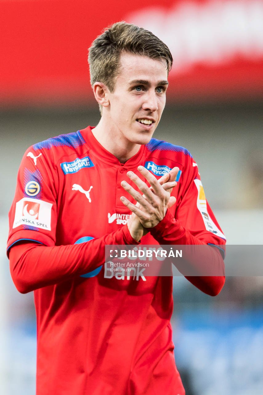 Helsingborgs Adam Eriksson