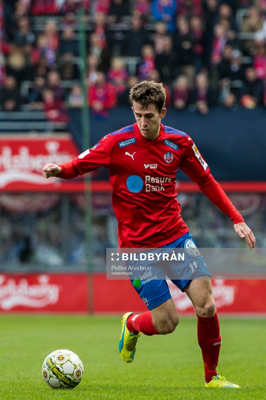 Helsingborgs Adam Eriksson