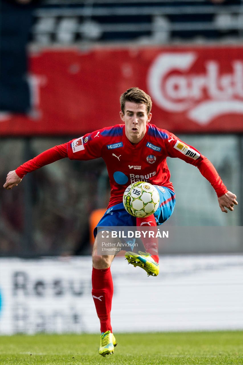 Helsingborgs Adam Eriksson