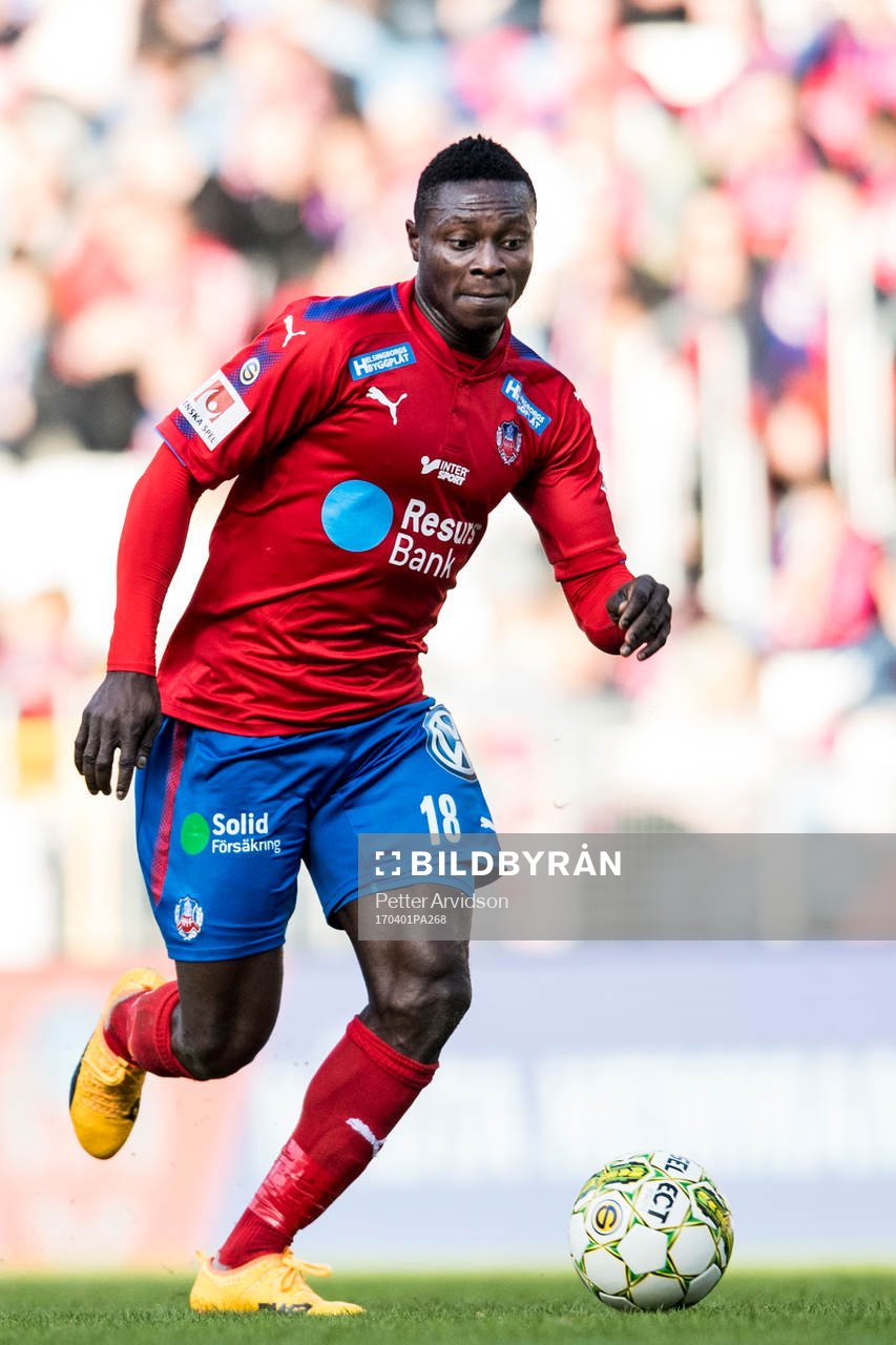Helsingborgs Oke Akpoveta