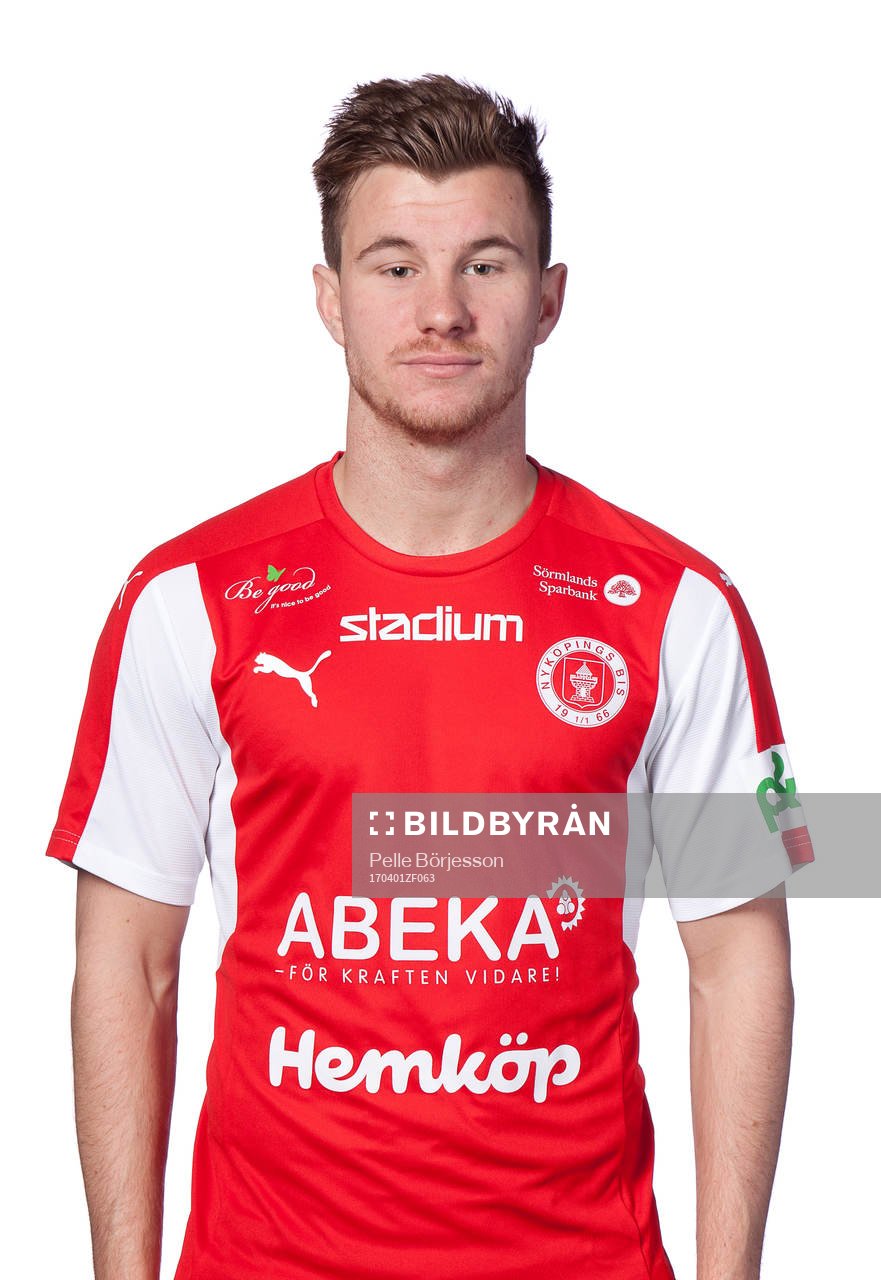 Nyköpings Oscar Karlsson poserar för ett porträtt den 1 april 2017 i Nyköping.