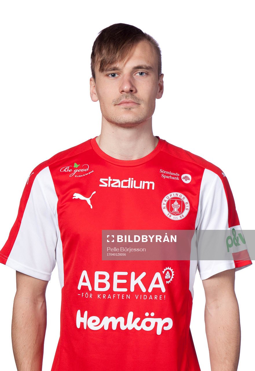 Nyköpings Pontus Nordenberg poserar för ett porträtt den 1 april 2017 i Nyköping.