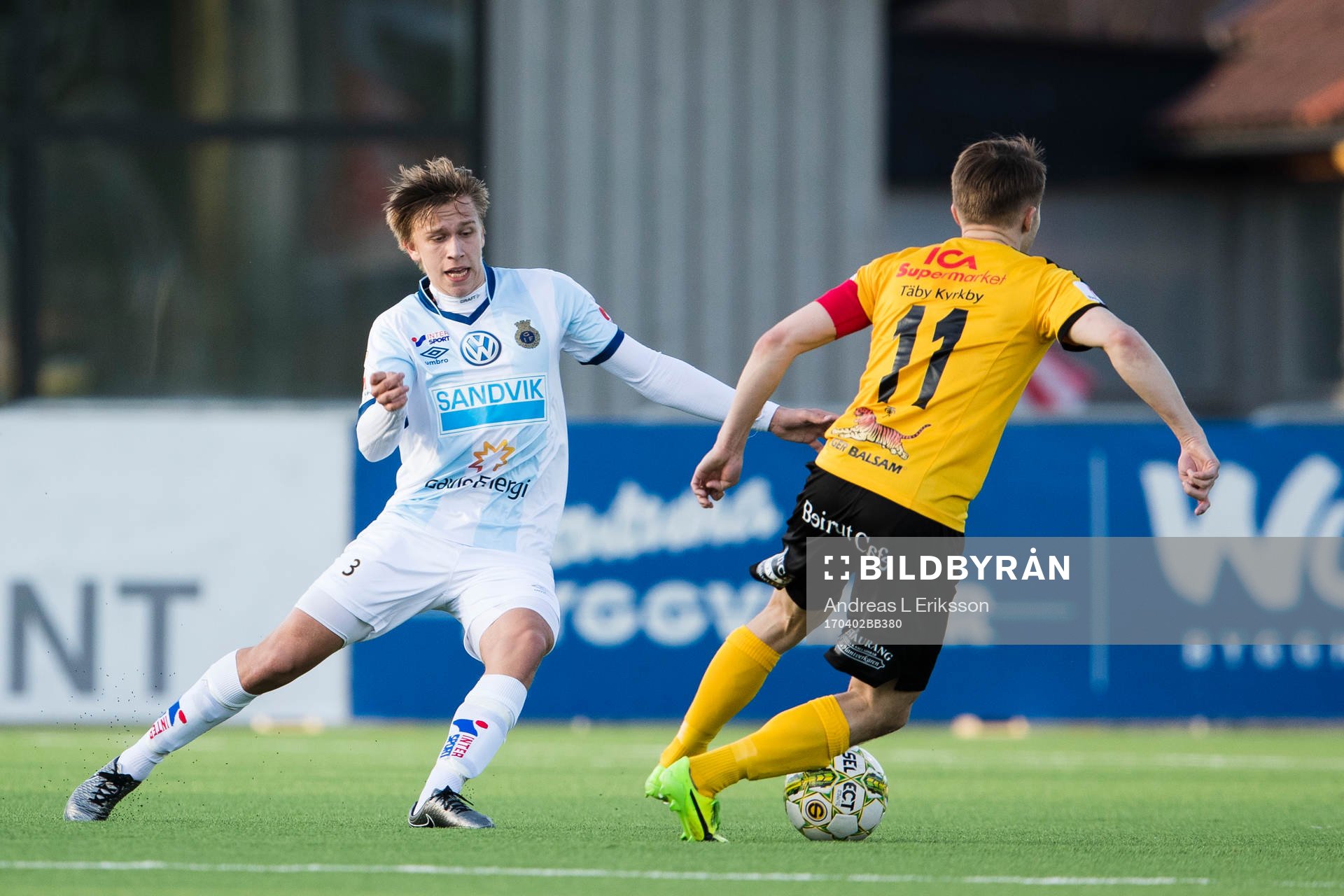Gefles Albin Lohikangas och Frejs Adam Gradén