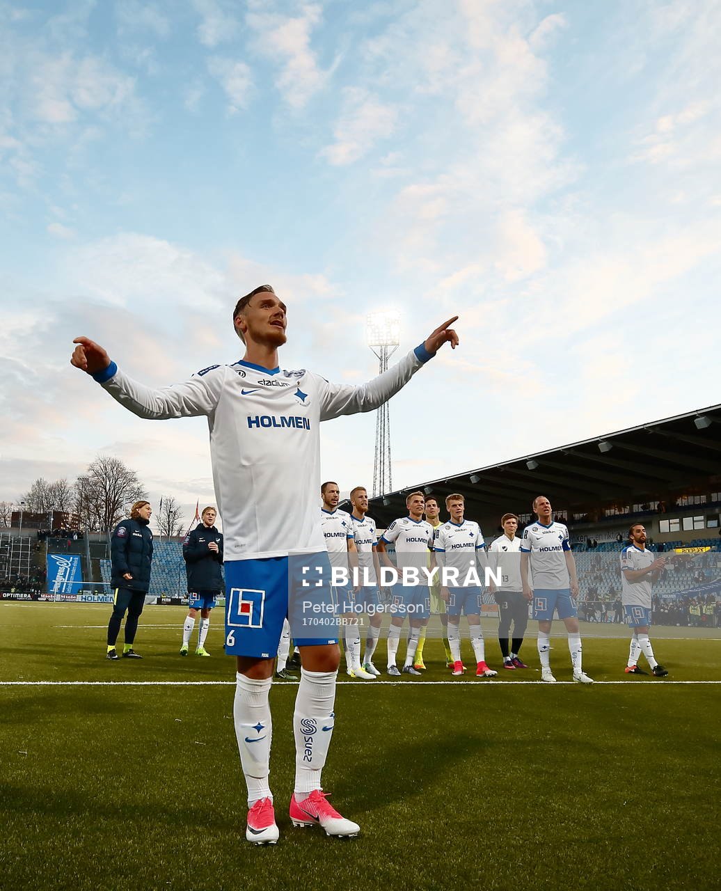 Norrköpings Linus Wahlqvist jublar