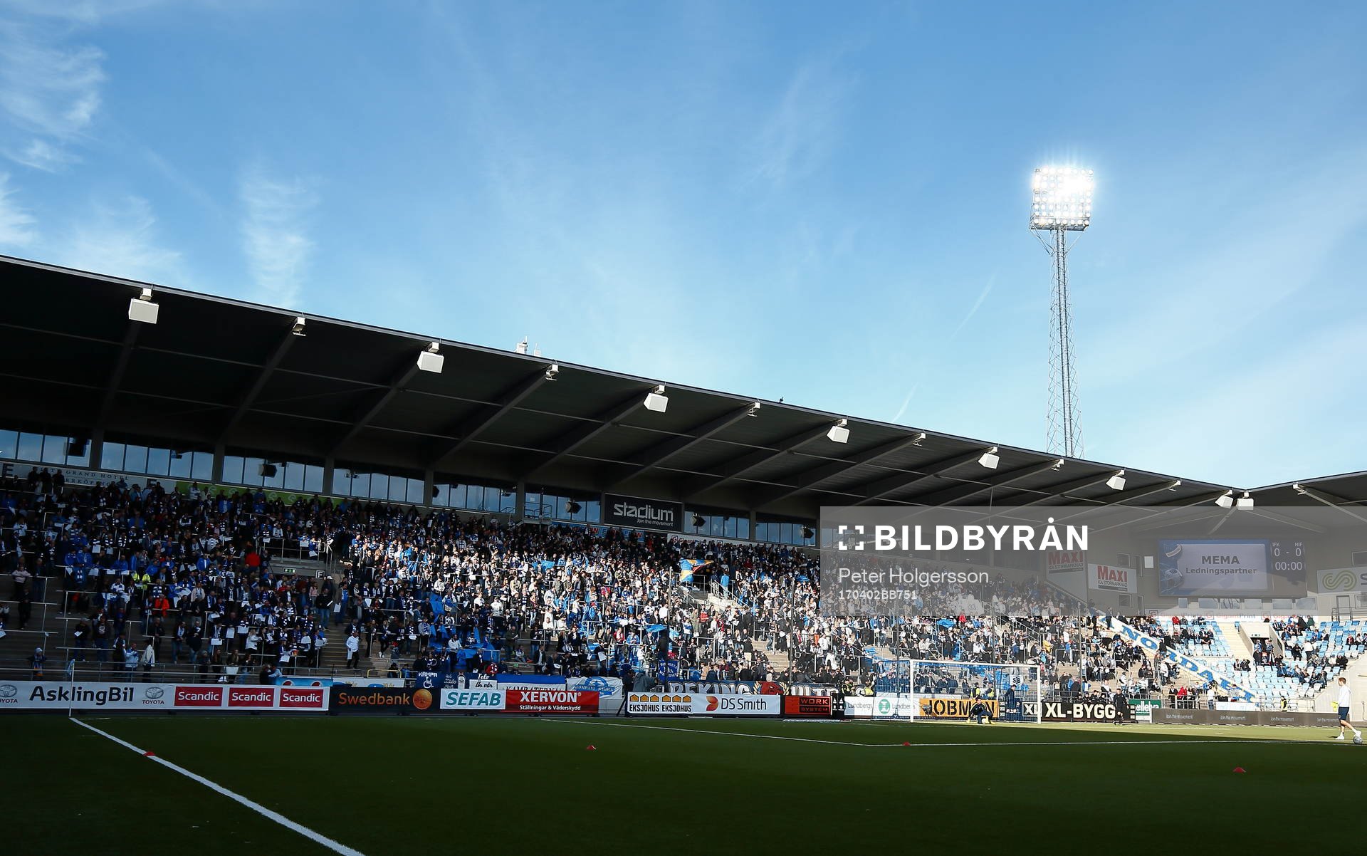 Norrköpings ståplatsläktare Curva Nordahl