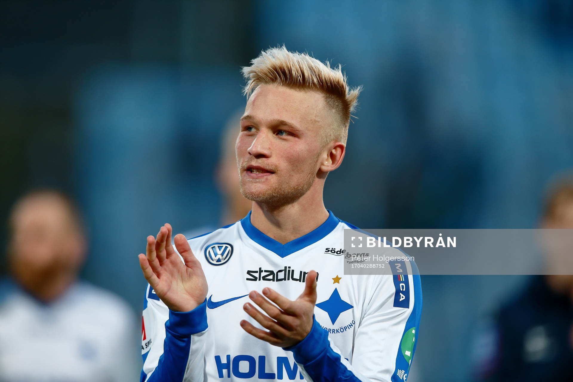 Norrköpings Nicklas Bärkroth jublar