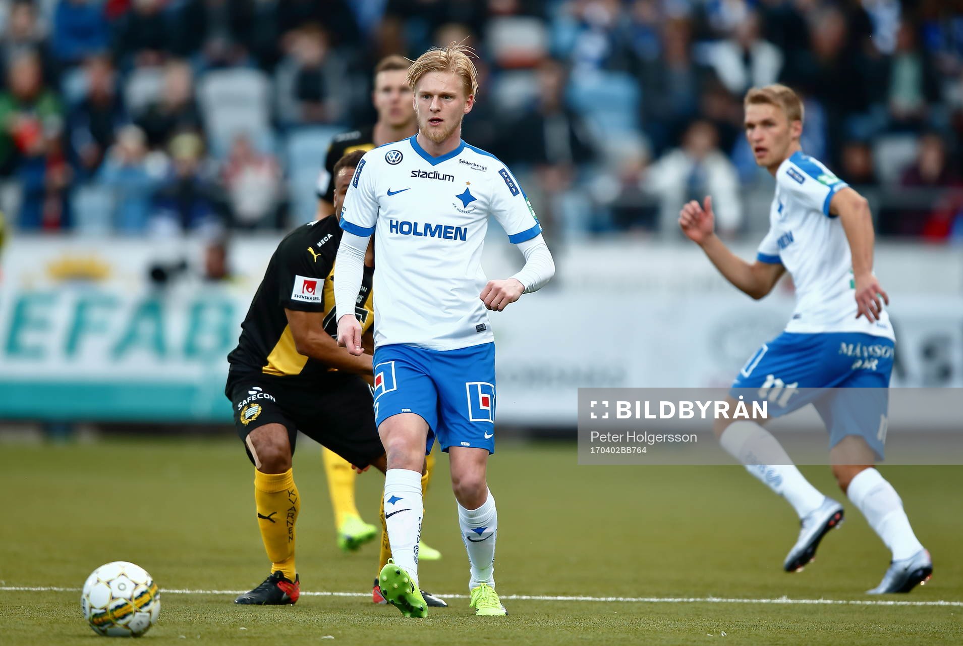 Norrköpings Kalle Holmberg och Sebastian Andersson