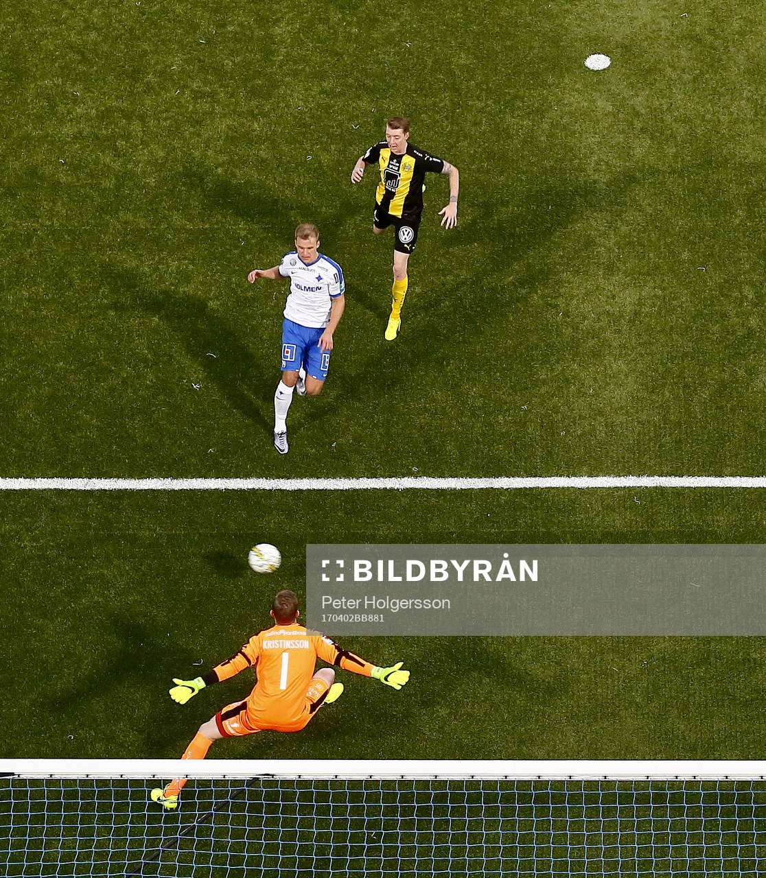 Norrköpings Sebastian Andersson, Hammarbys Birkir Mar