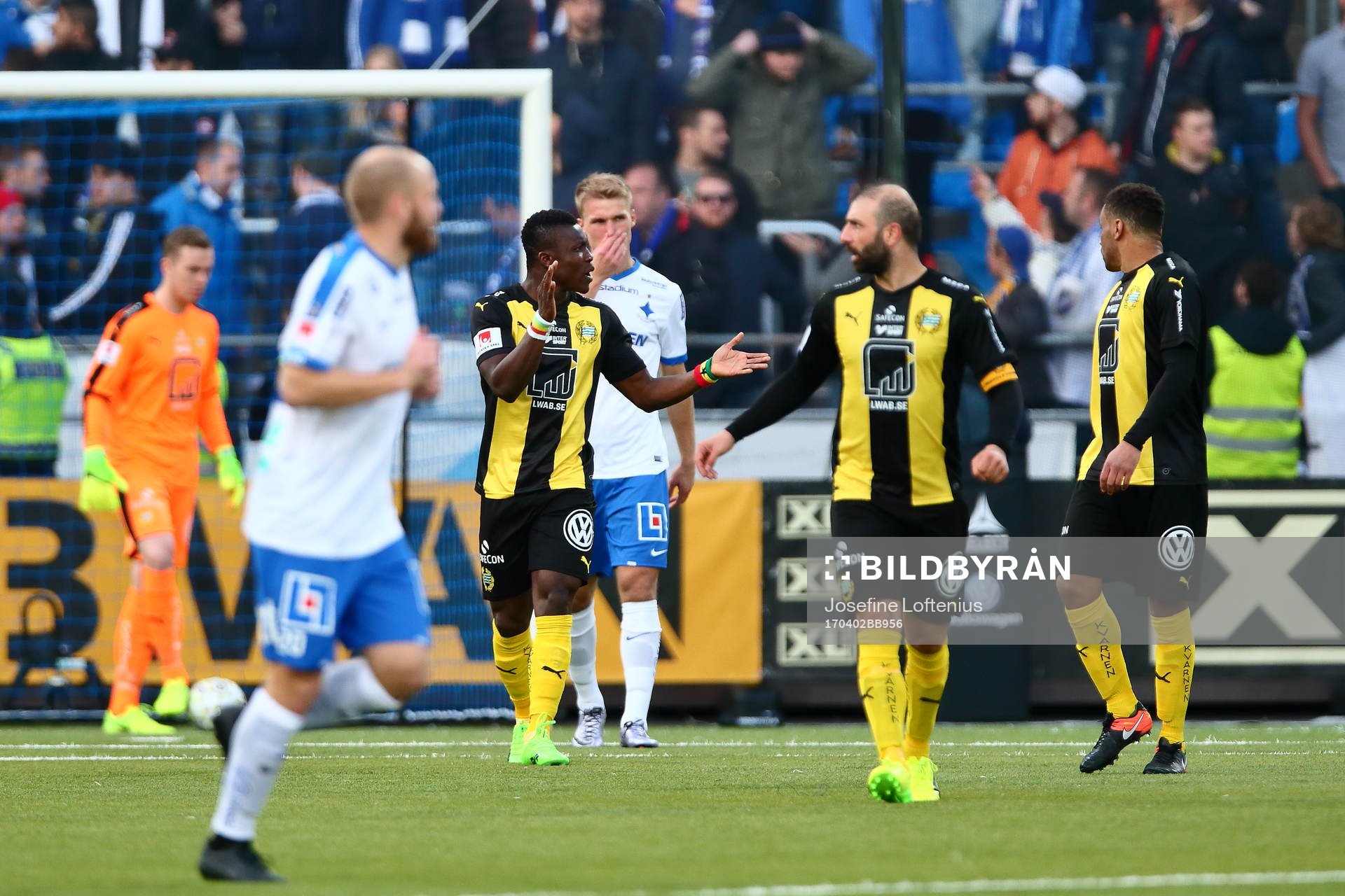 Hammarbys Joseph Aidoo och Kennedy Bakircioglu