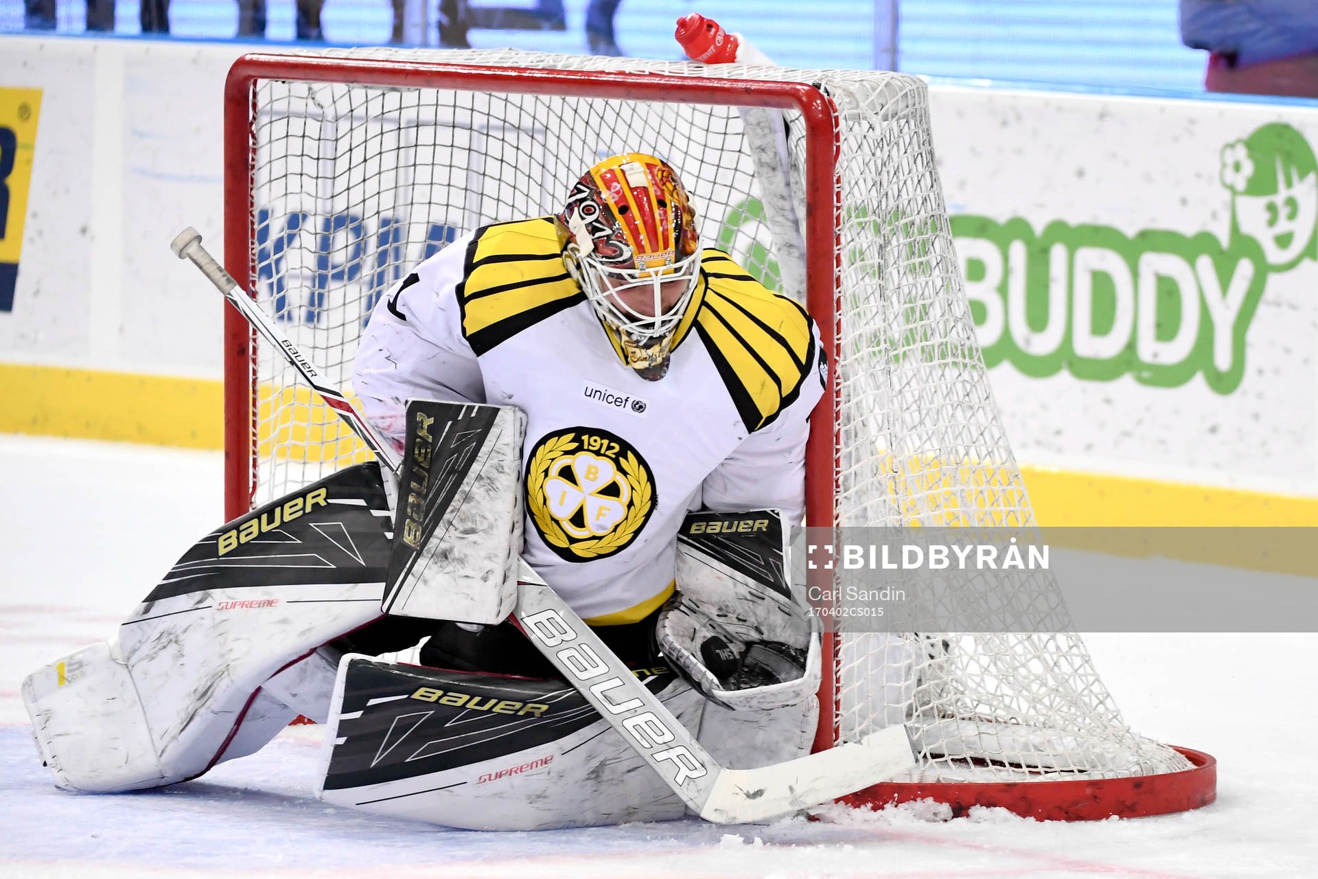 Brynäs målvakt Felix Sandström