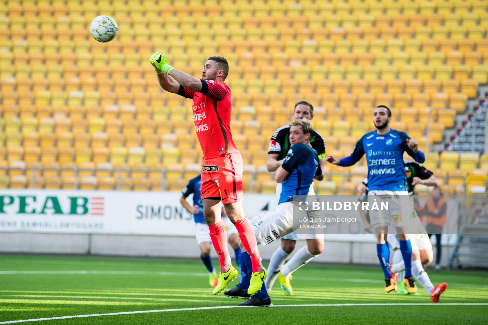 Norrbys målvakt Mergim Krasniqi