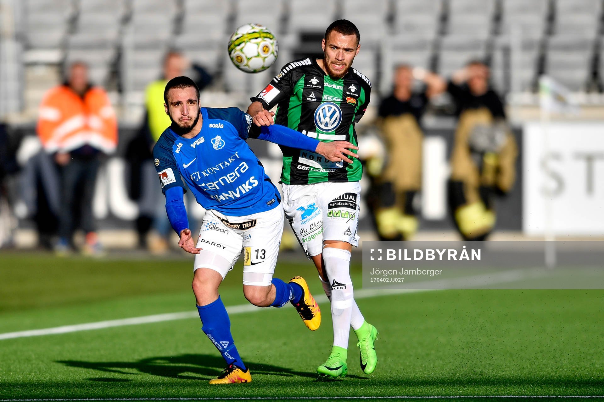 Norrbys Kardo Sarchel Aso Omar och GAIS Malkolm Moenza