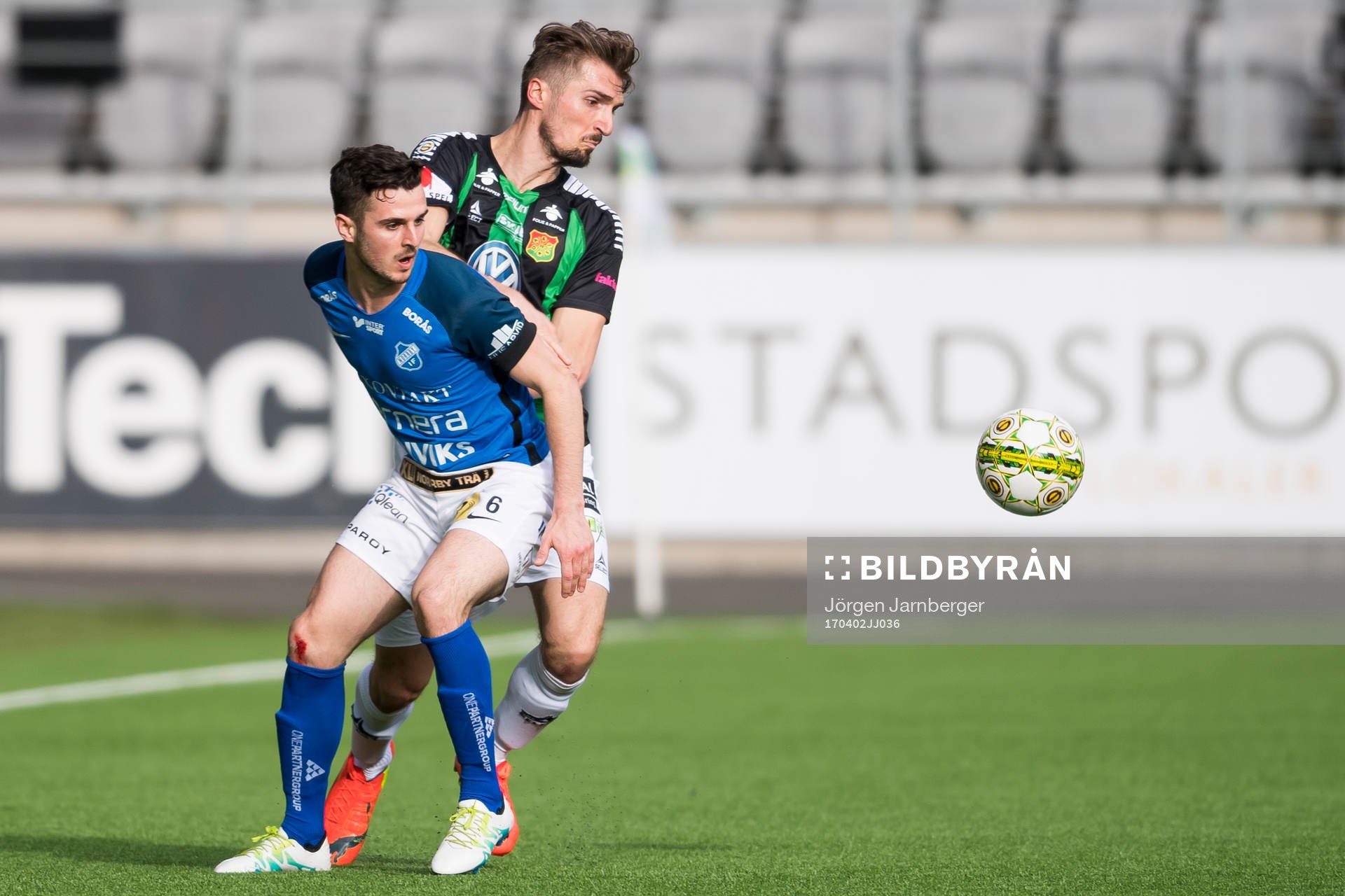 Norrbys Kadir Hodzic och GAIS Dardan Rexhepi