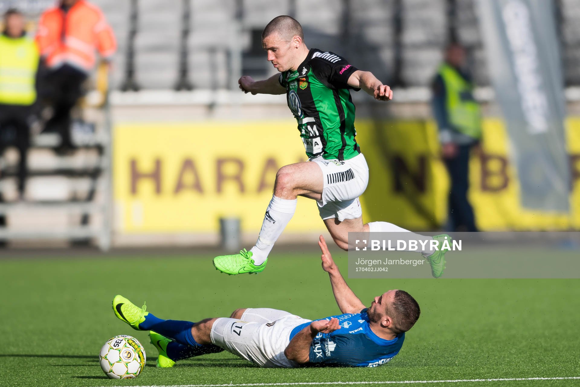 GAIS James Sinclair och Norrbys Shkelquim Krasniqi