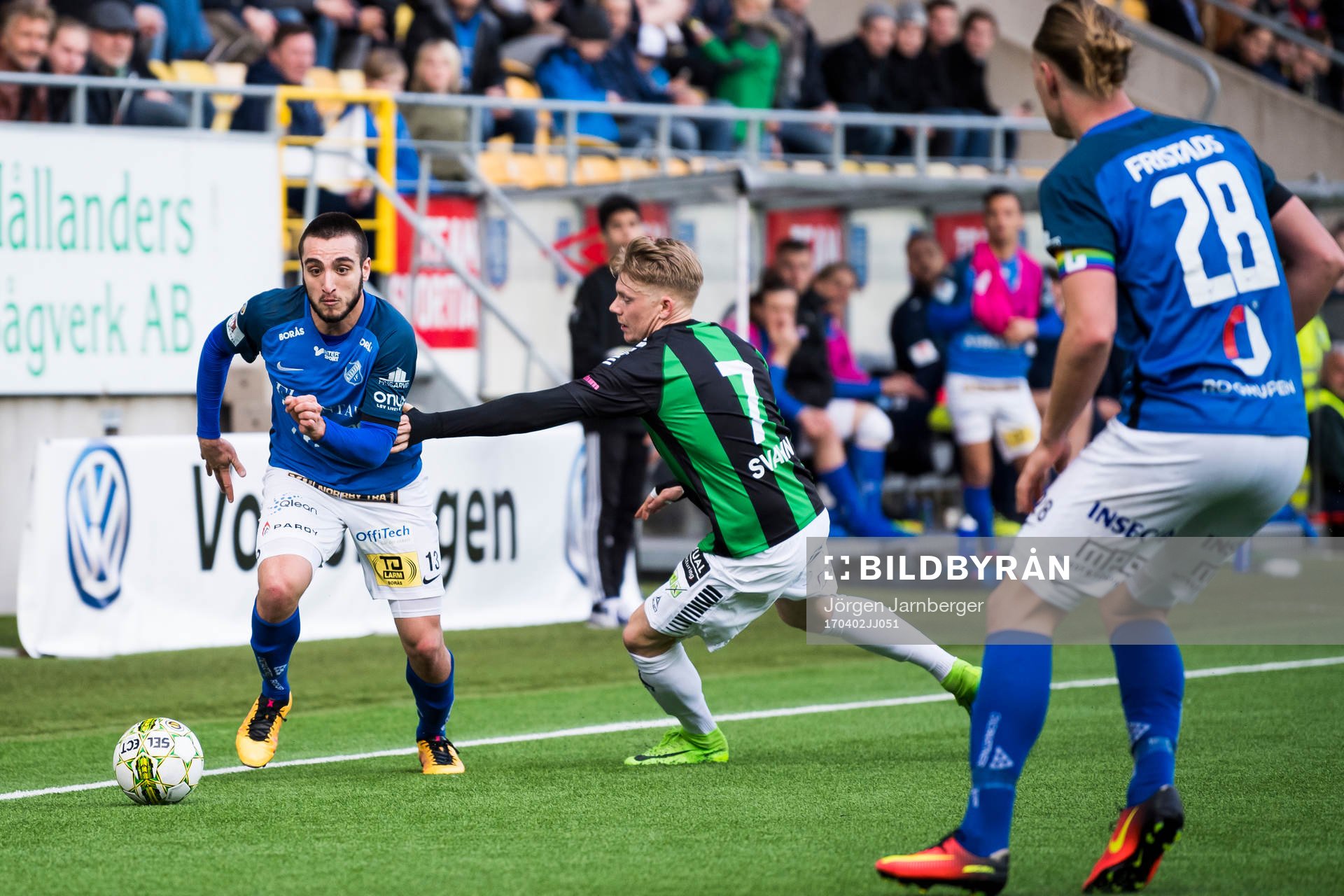 Norrbys Kardo Sarchel Aso Omar och GAIS Johan Svahn