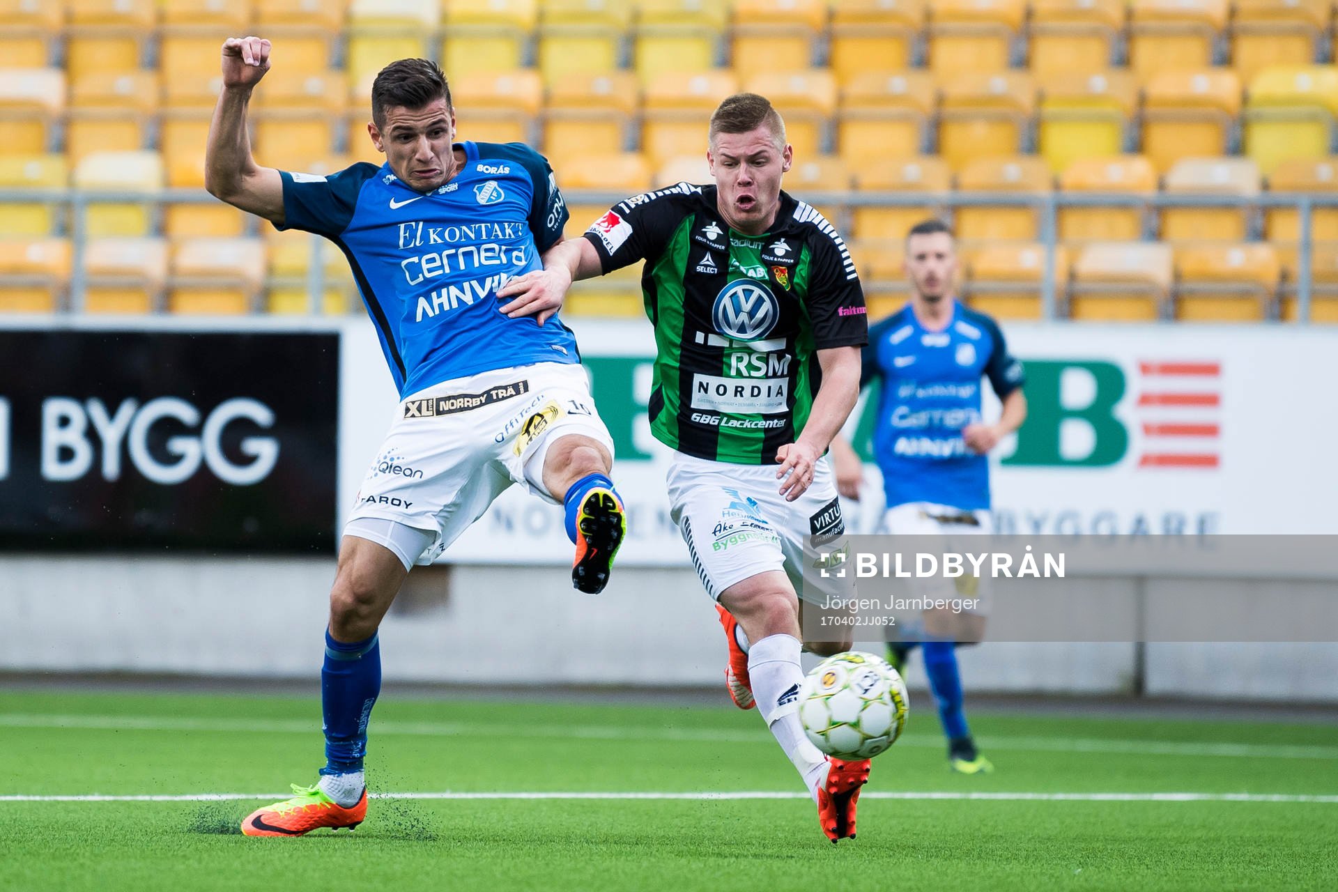 Norrbys Gzim Istrefi och GAIS Alexander Leksell