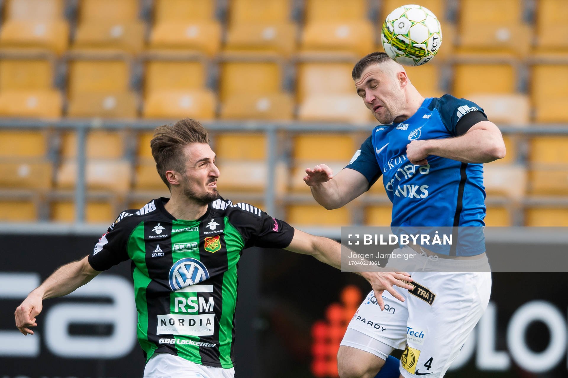 Norrbys Mehmed Dresevic och GAIS Dardan Rexhepi