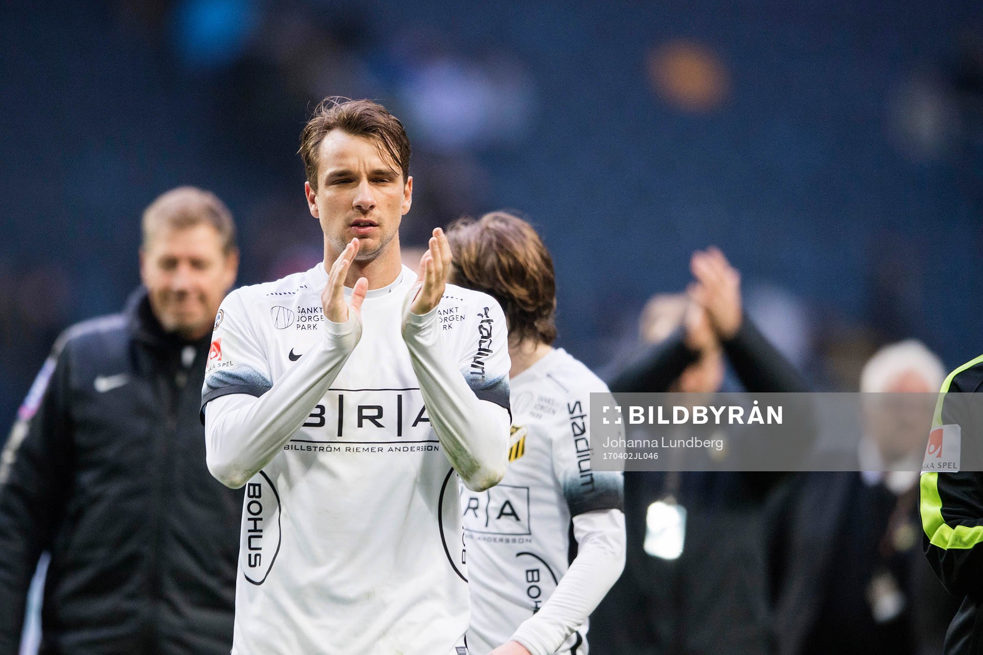 Häckens Jasmin Sudic tackar publiken