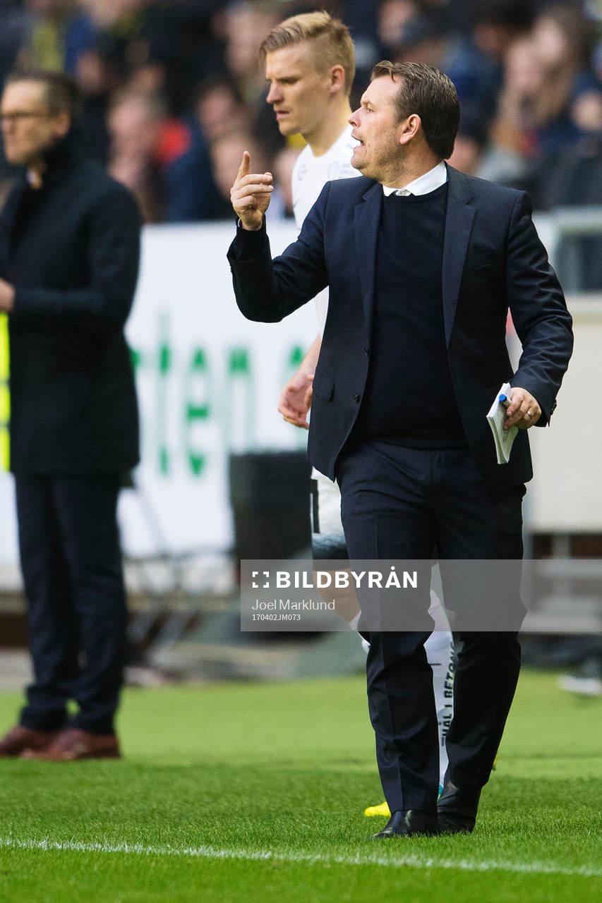 Häckens tränare Mikael Stahre