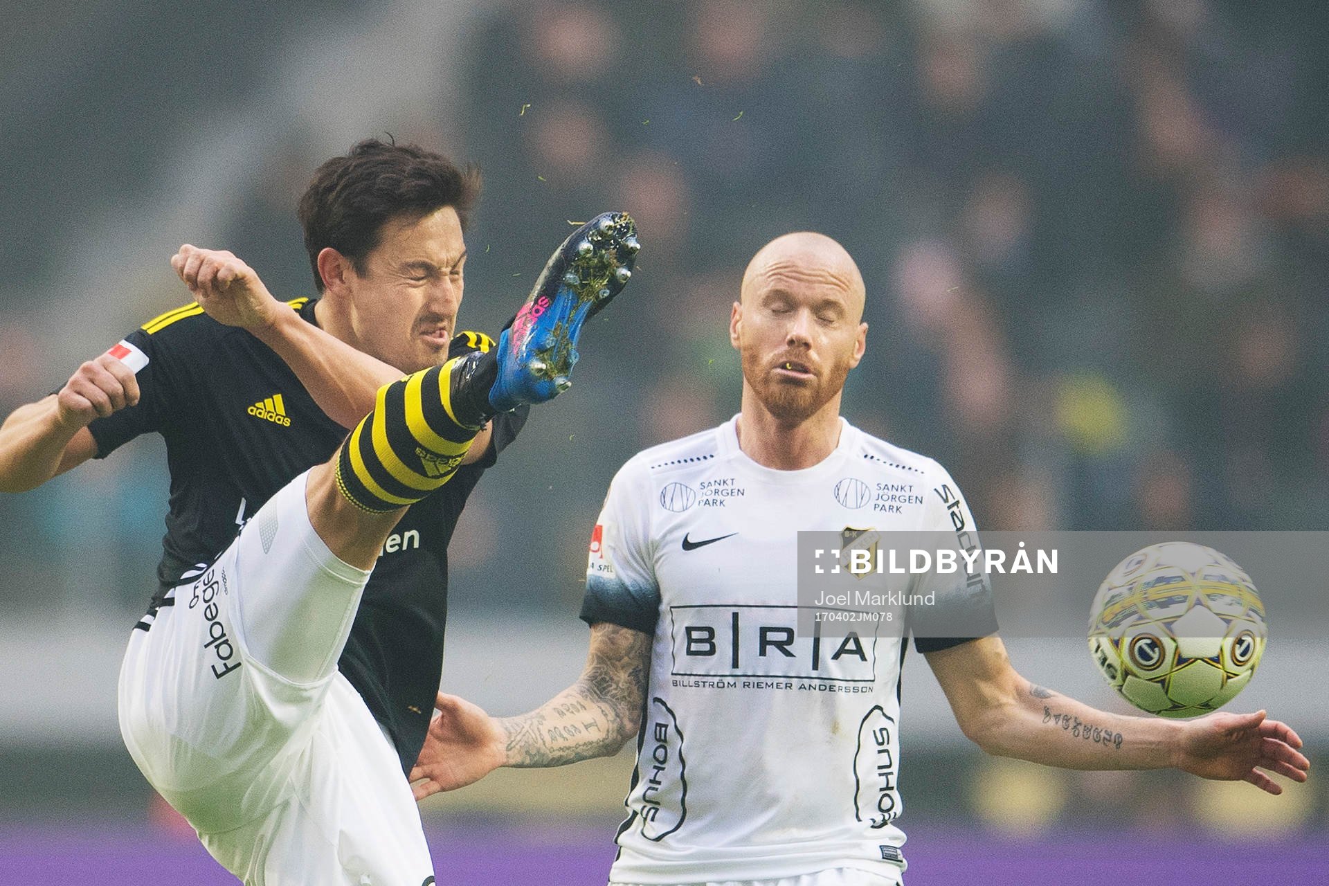 s Stefan Ishizaki och Häckens Alexander Farnerud